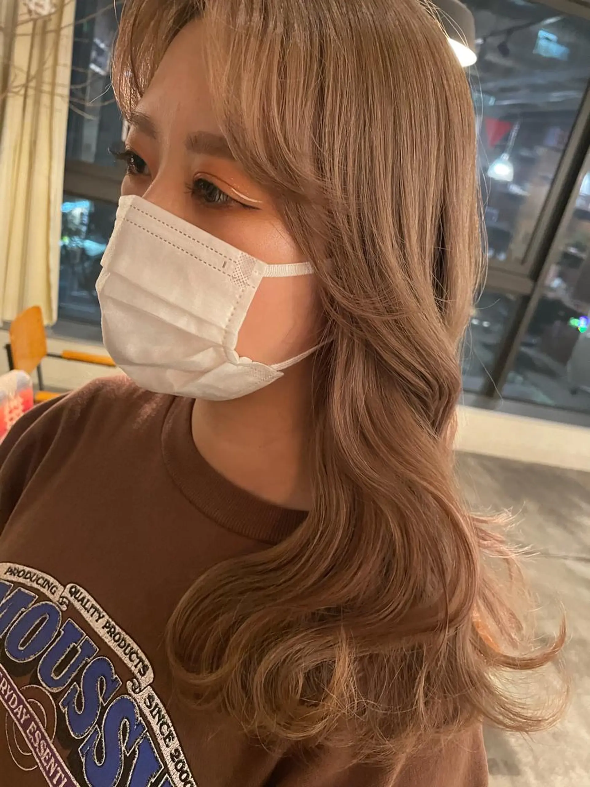 セミロング カラー tablier所属・北名古屋 /美容院カフェのヘアスタイル