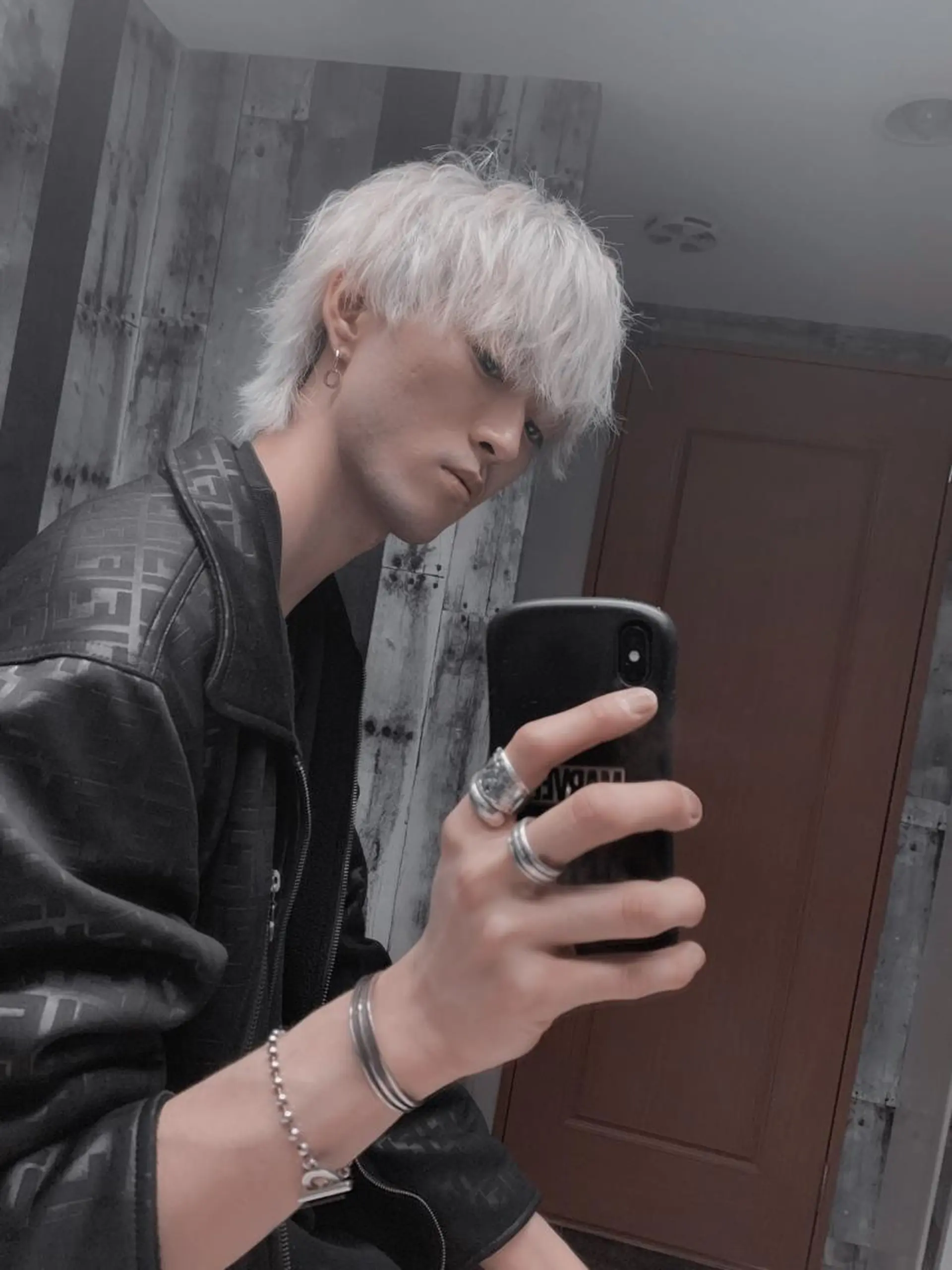 ショート カラー メンズ ✨ハイライトの達人 ボブ/ショート/雪下のヘアスタイル