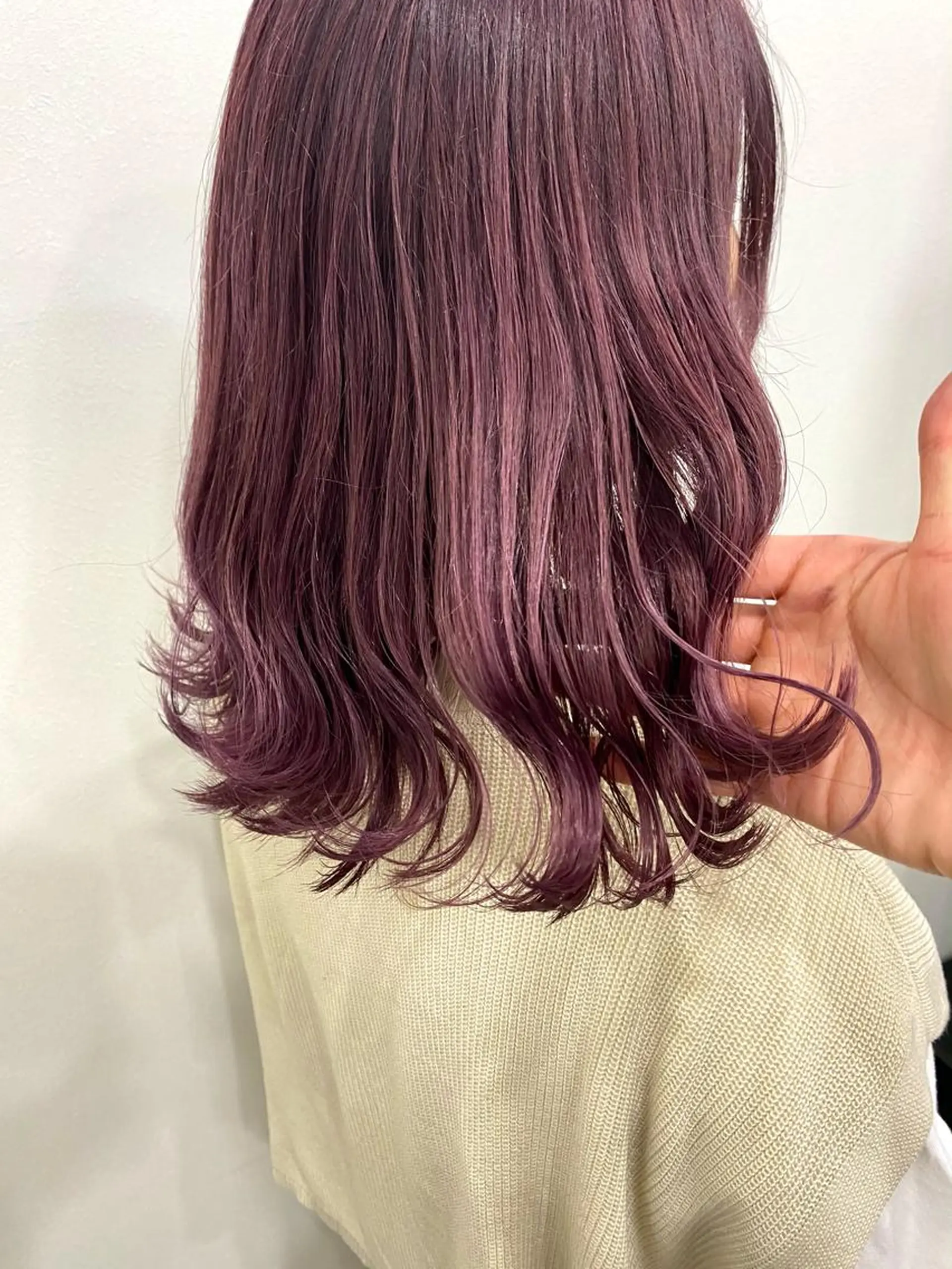 ミディアム Zina西新 井上貴幸のヘアスタイル