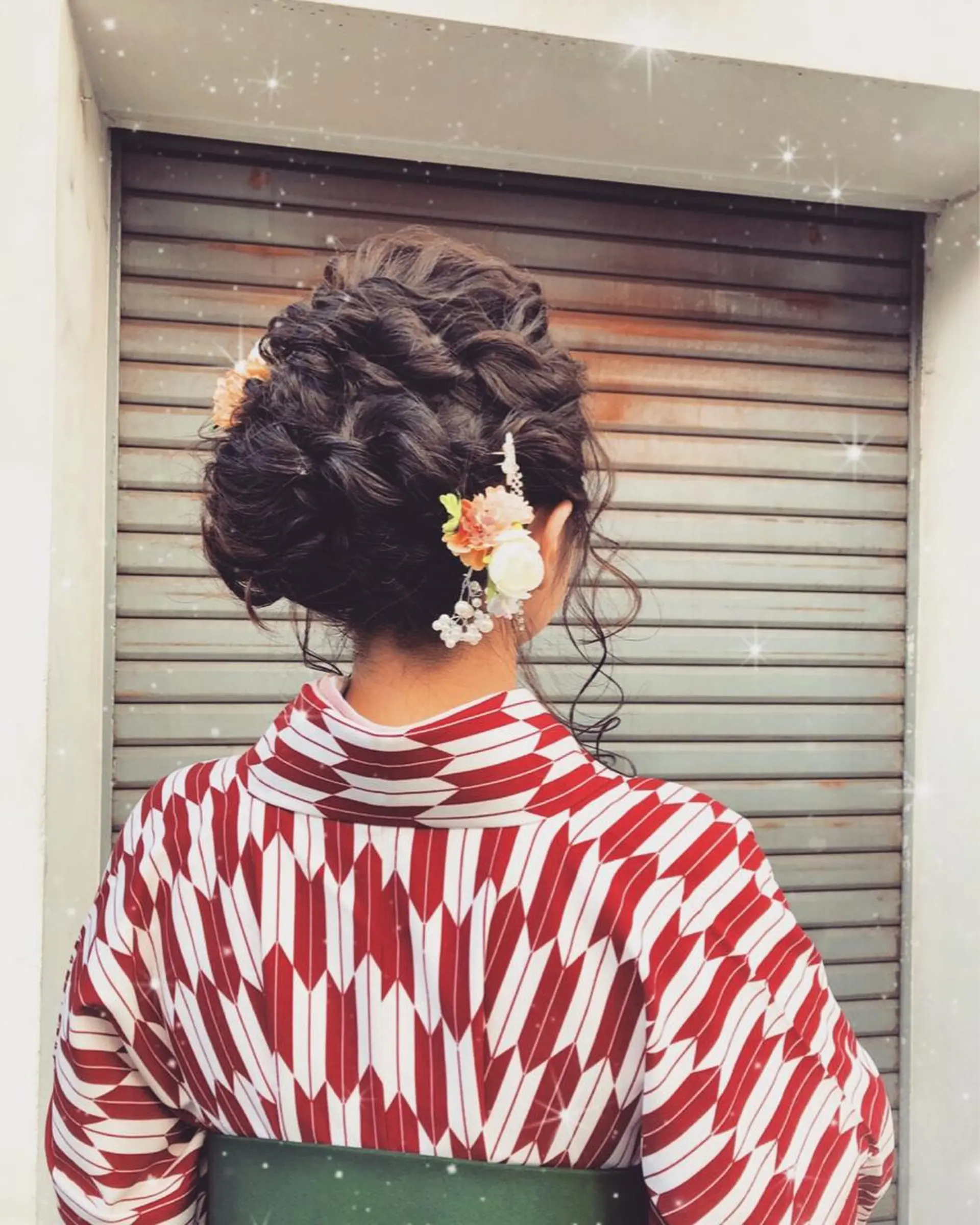 ヘアアレンジ カットカラーモデル BASSA上石神井店のヘアスタイル