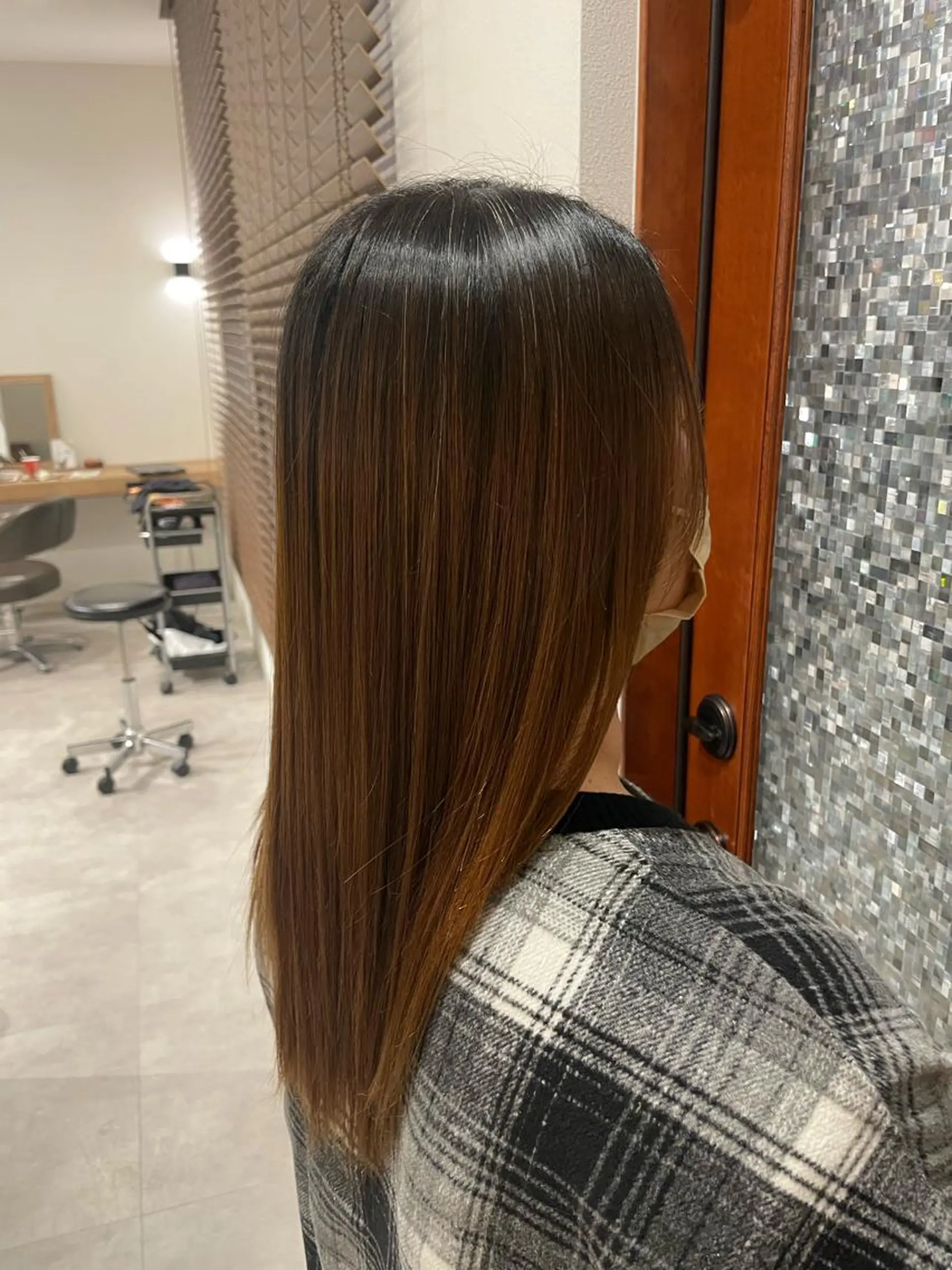 ロング パーマ no4ナチュラル戸祭所属・山越 美裕樹のヘアスタイル