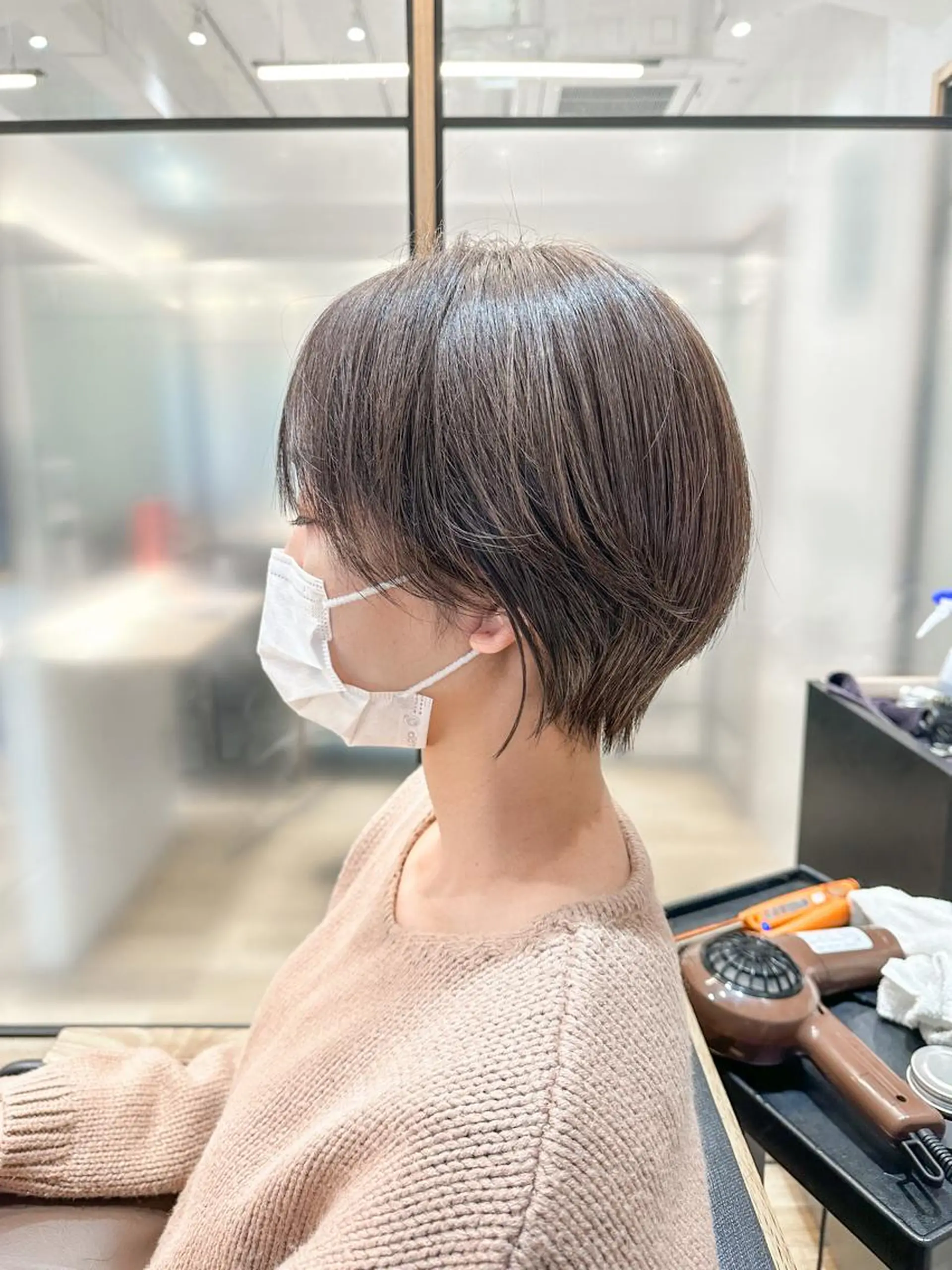 ショート シノハラ ガクト ショート/白髪ぼかしのヘアスタイル