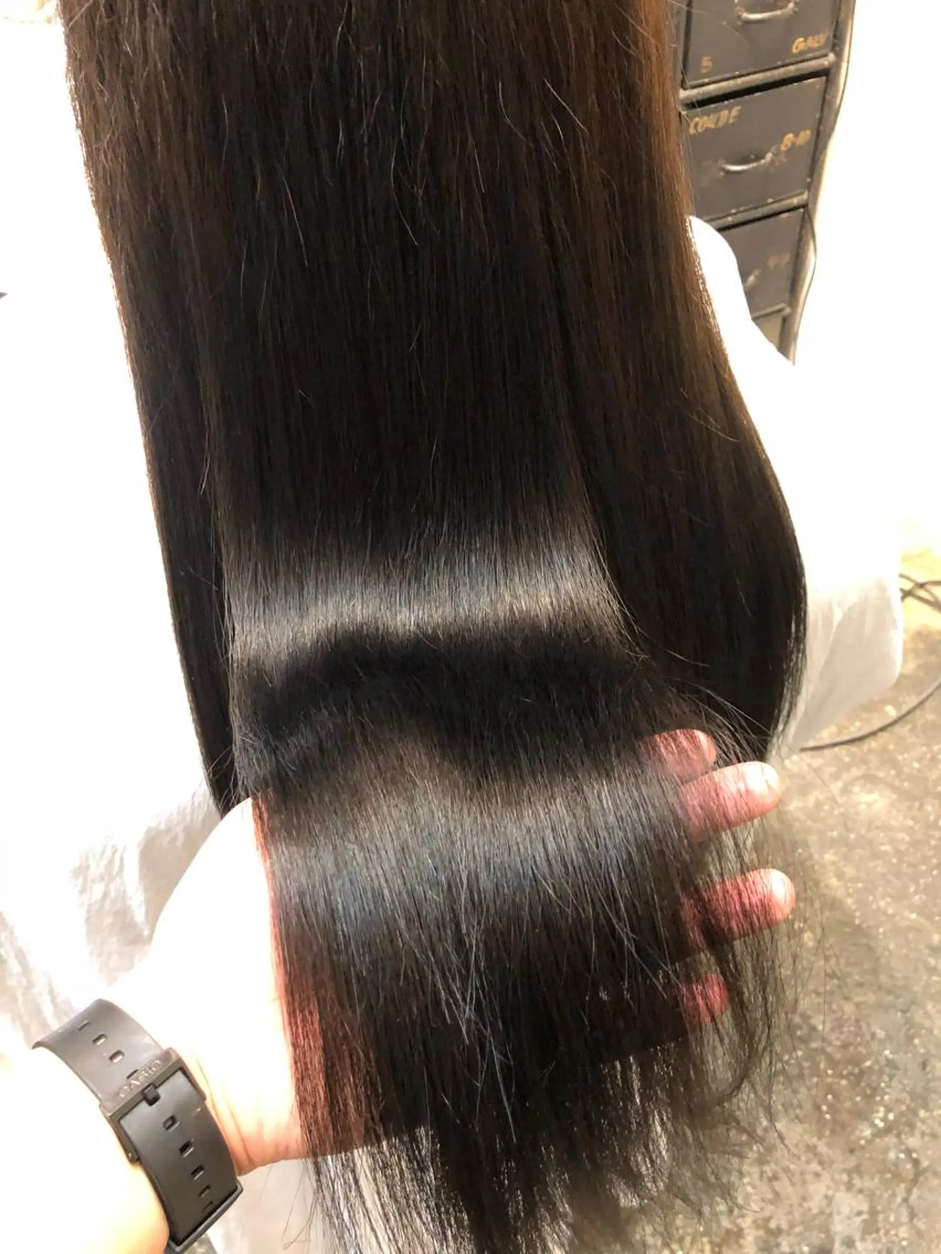 ロング カラー ヘアカラー トリートメント 美髪の錬金術師 チダ ヨシヒロのヘアスタイル