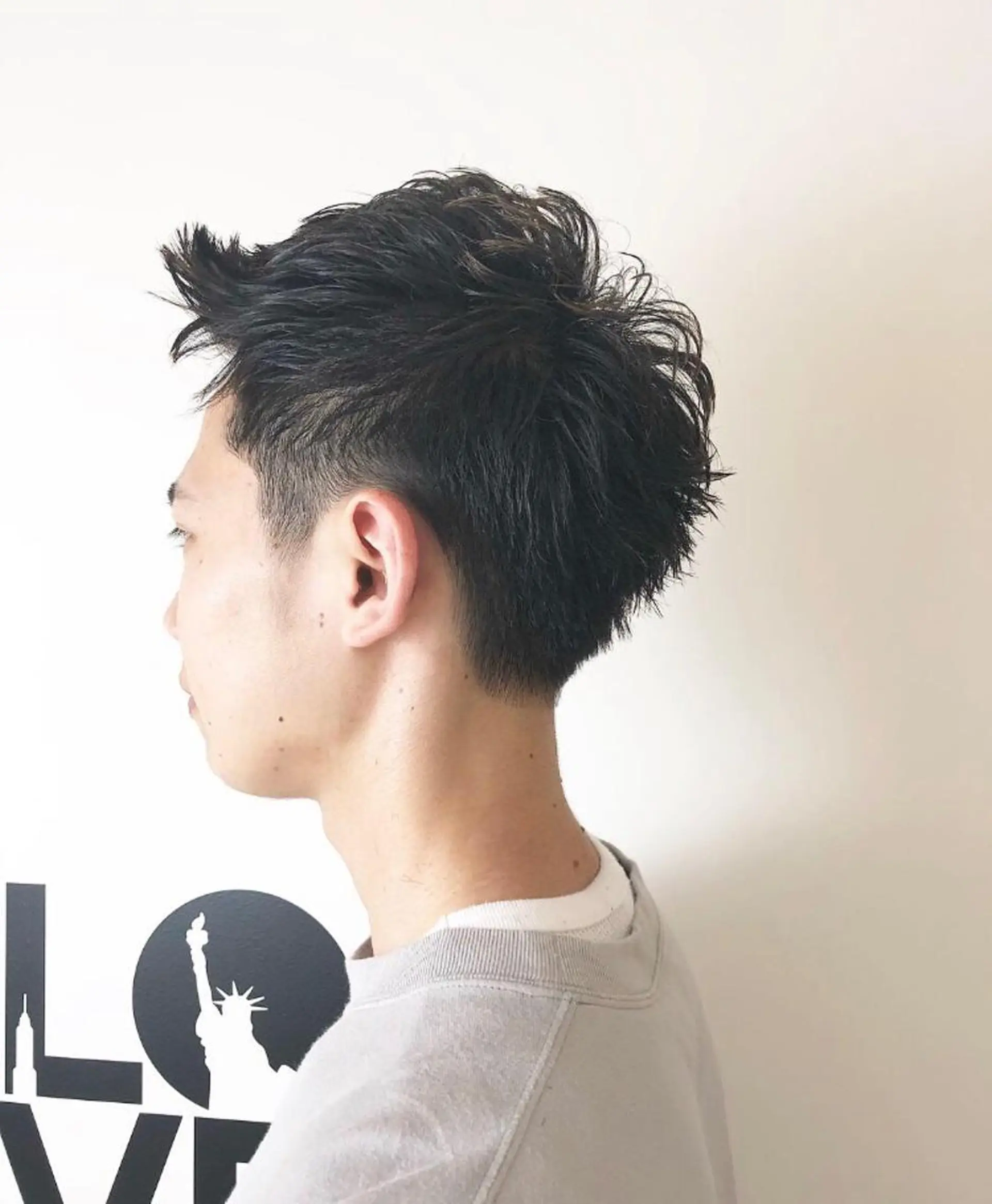 ショート パーマ 透明感カラー 松田晃代のヘアスタイル