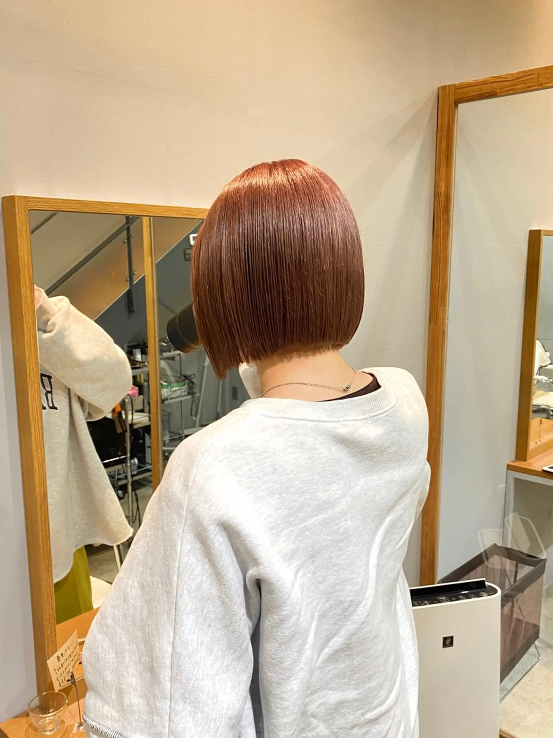 ショート F-card所属・shiga mariaのヘアスタイル