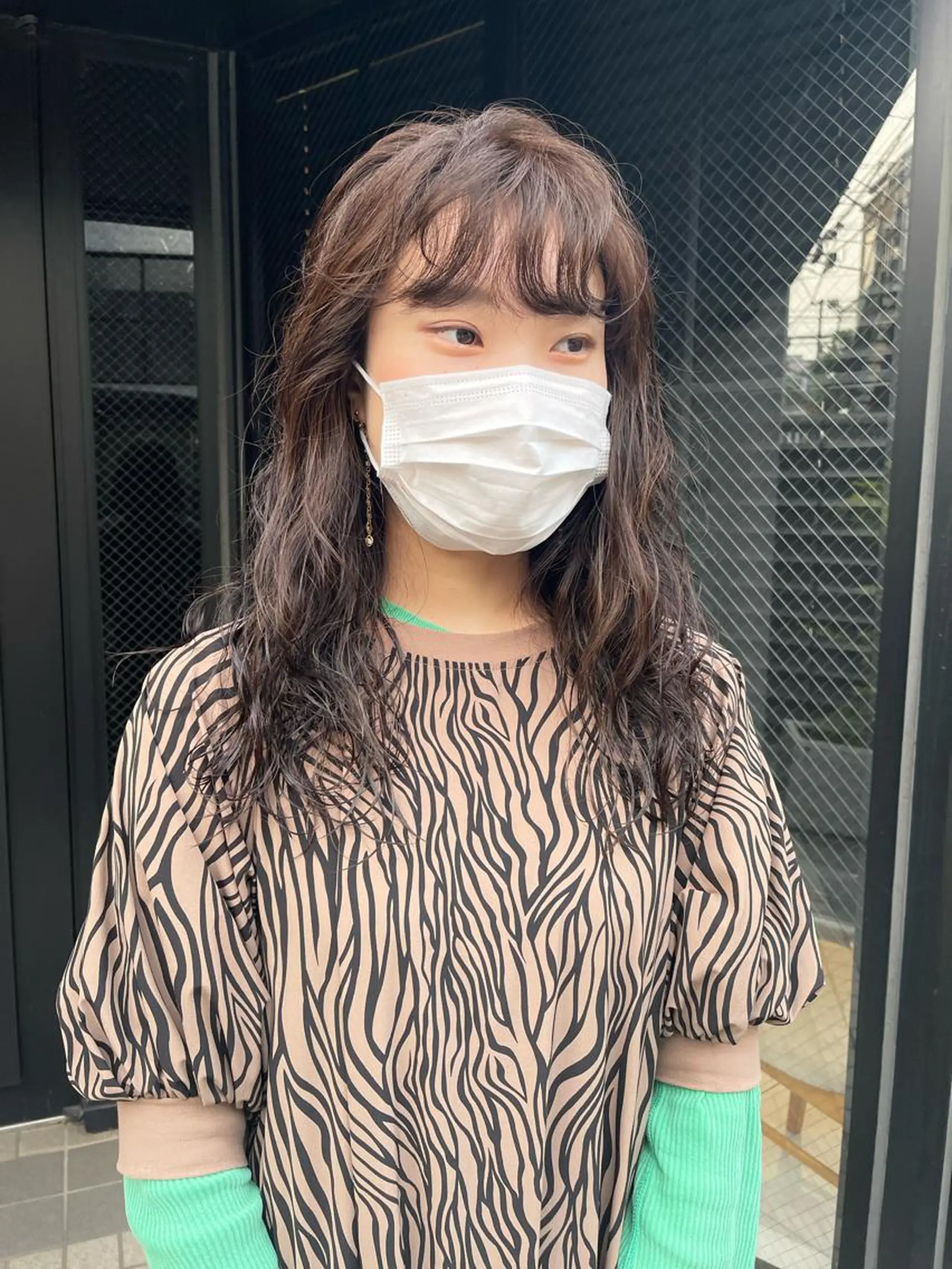 パーマ ラベンダー/レイヤー スタイル🤎mamiのヘアスタイル