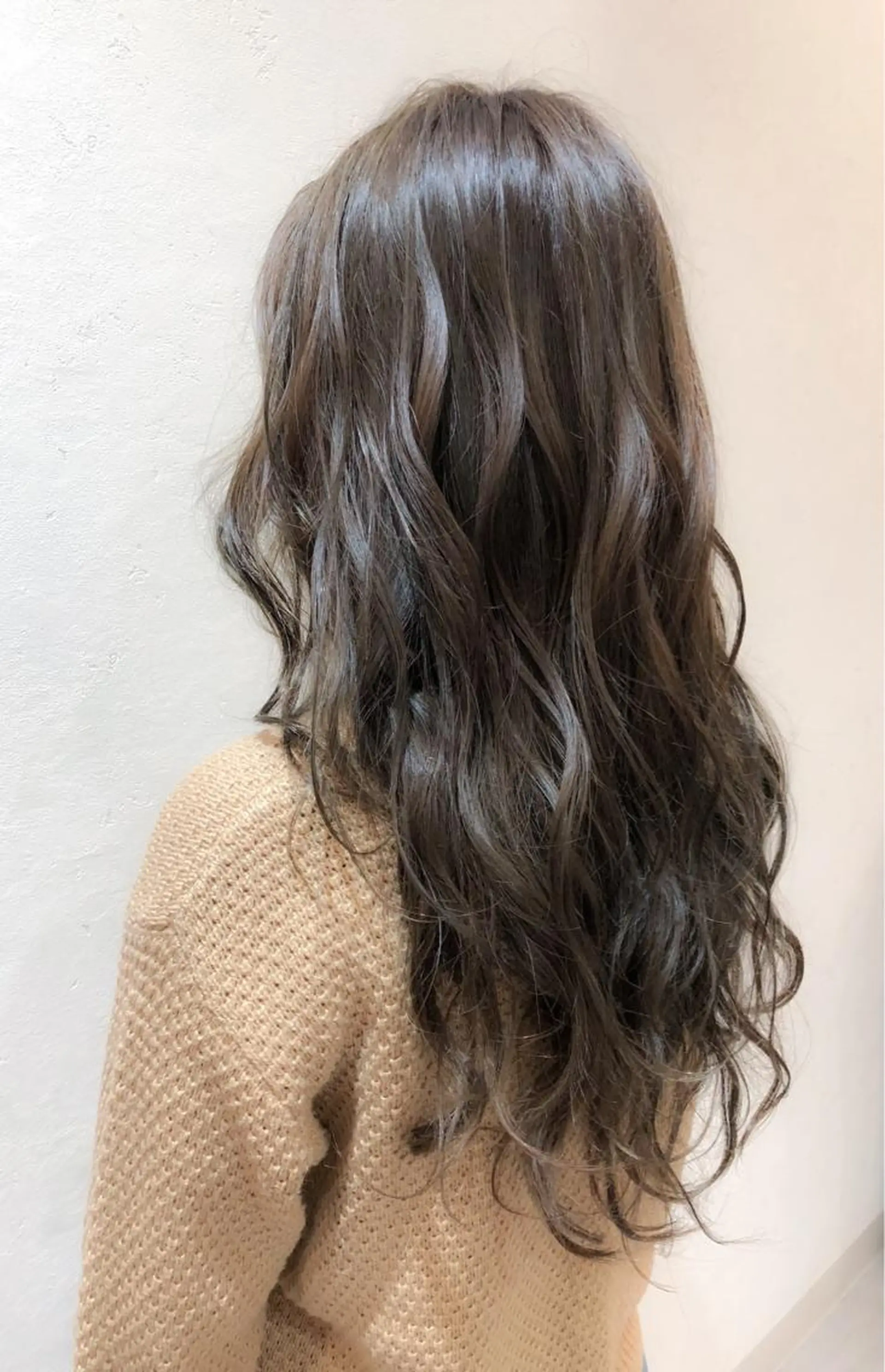 ロング カラー ベージュカラー 透明感カラー ハイライトカラー ハイライト ヘアカラー トリートメント 髪質改善/縮毛矯正 /青山　早希🐾のヘアスタイル