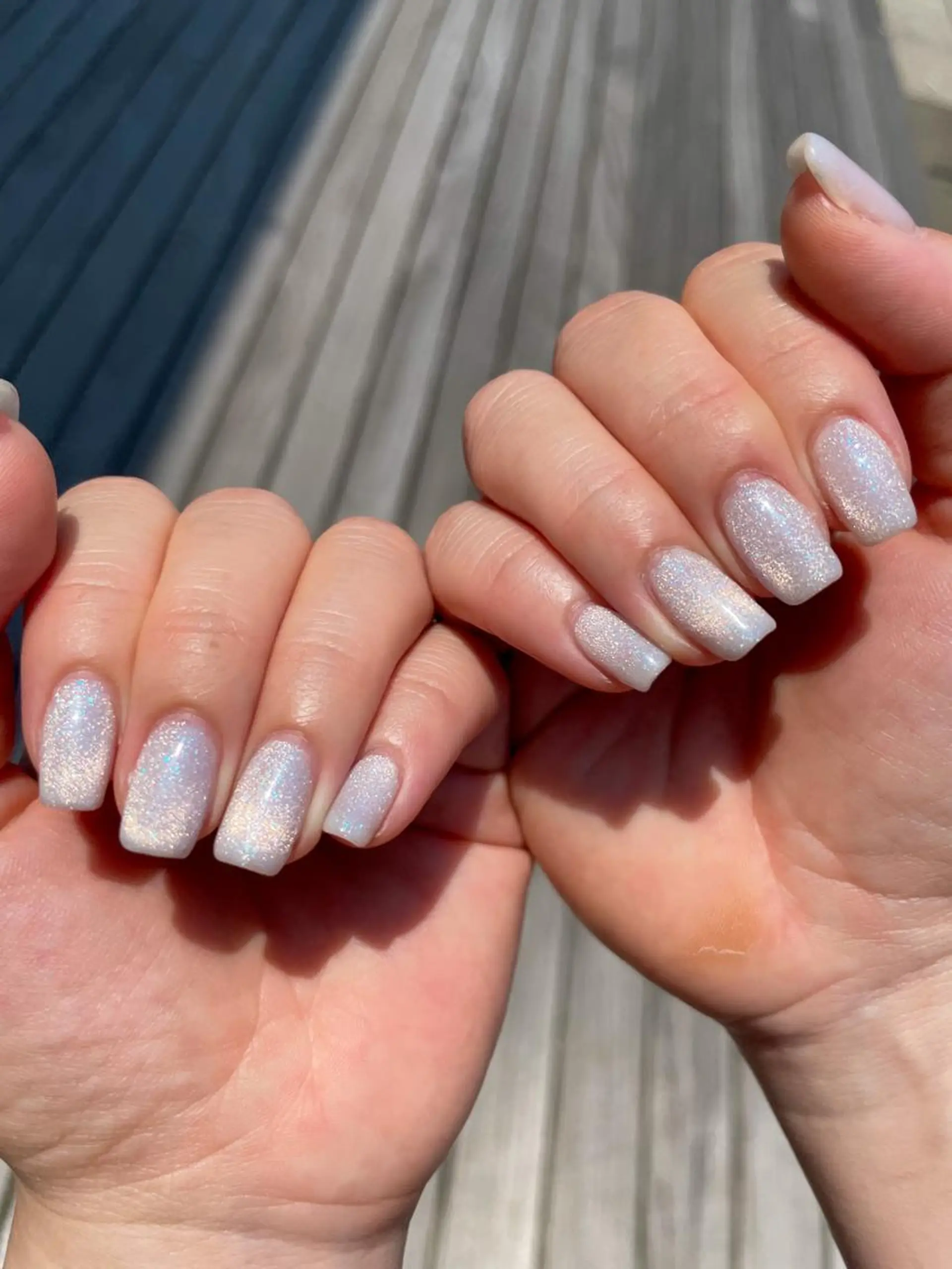 ネイル ホワイト ハンドネイル anny ／あにのネイルデザイン