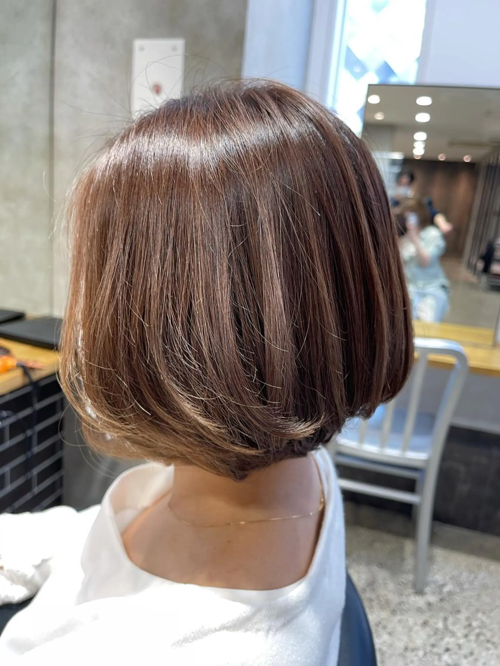 ショート カラー WISTERIA P LUS1 ikumiのヘアスタイル