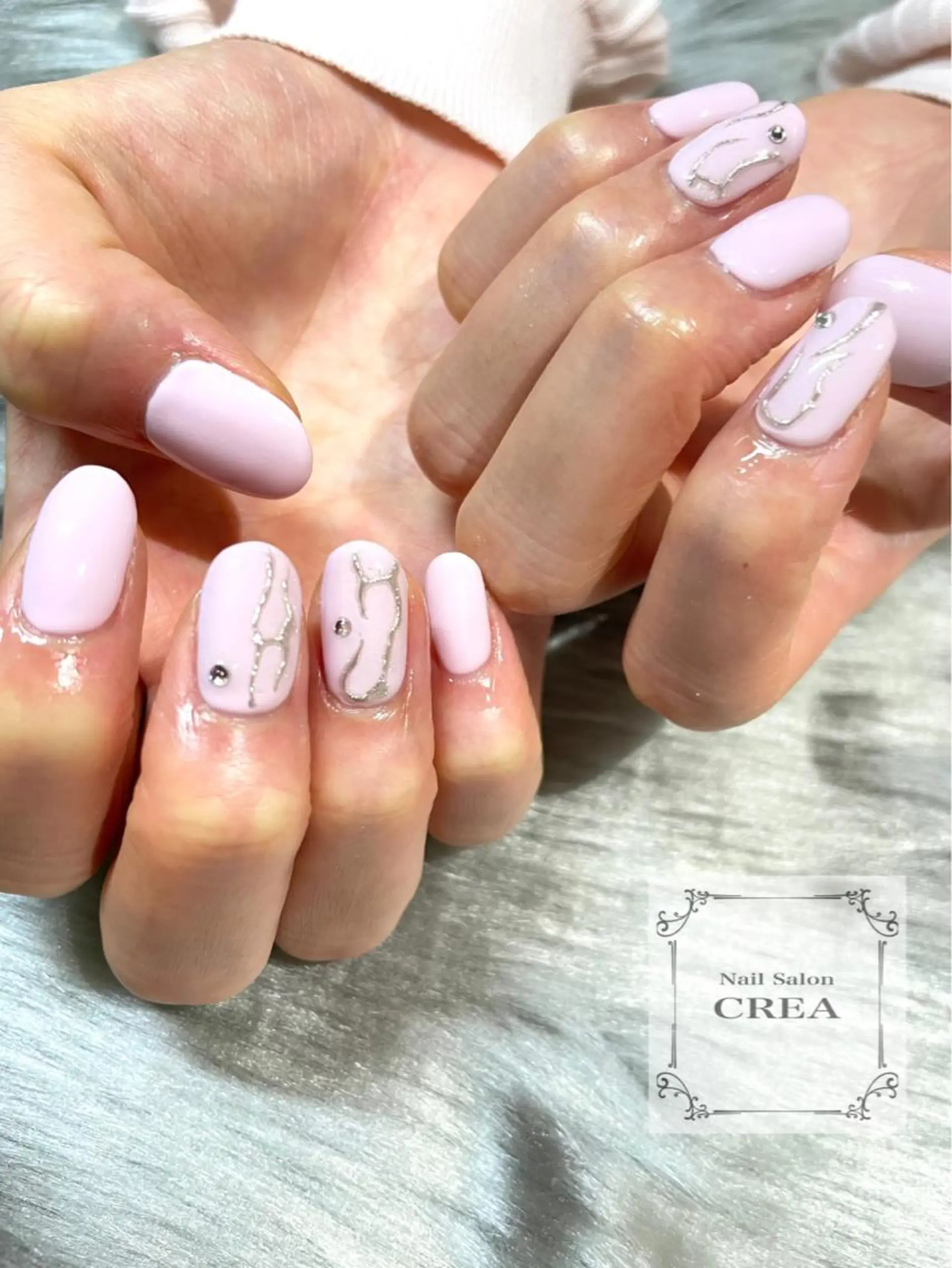 ネイル アートネイル ジェルネイル NailSalon CREAのネイルデザイン