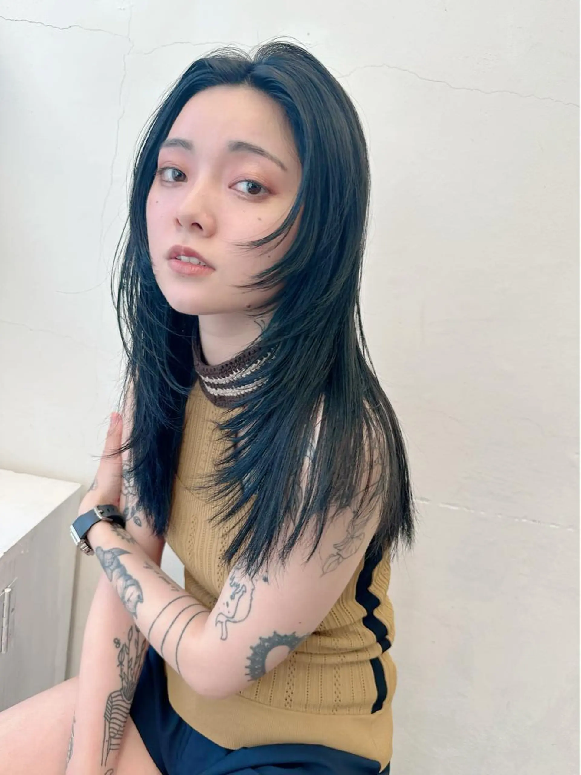 ロング カラー カット ヘアカラー レイヤーカット/艶髪 ✨💭KIRARIのヘアスタイル