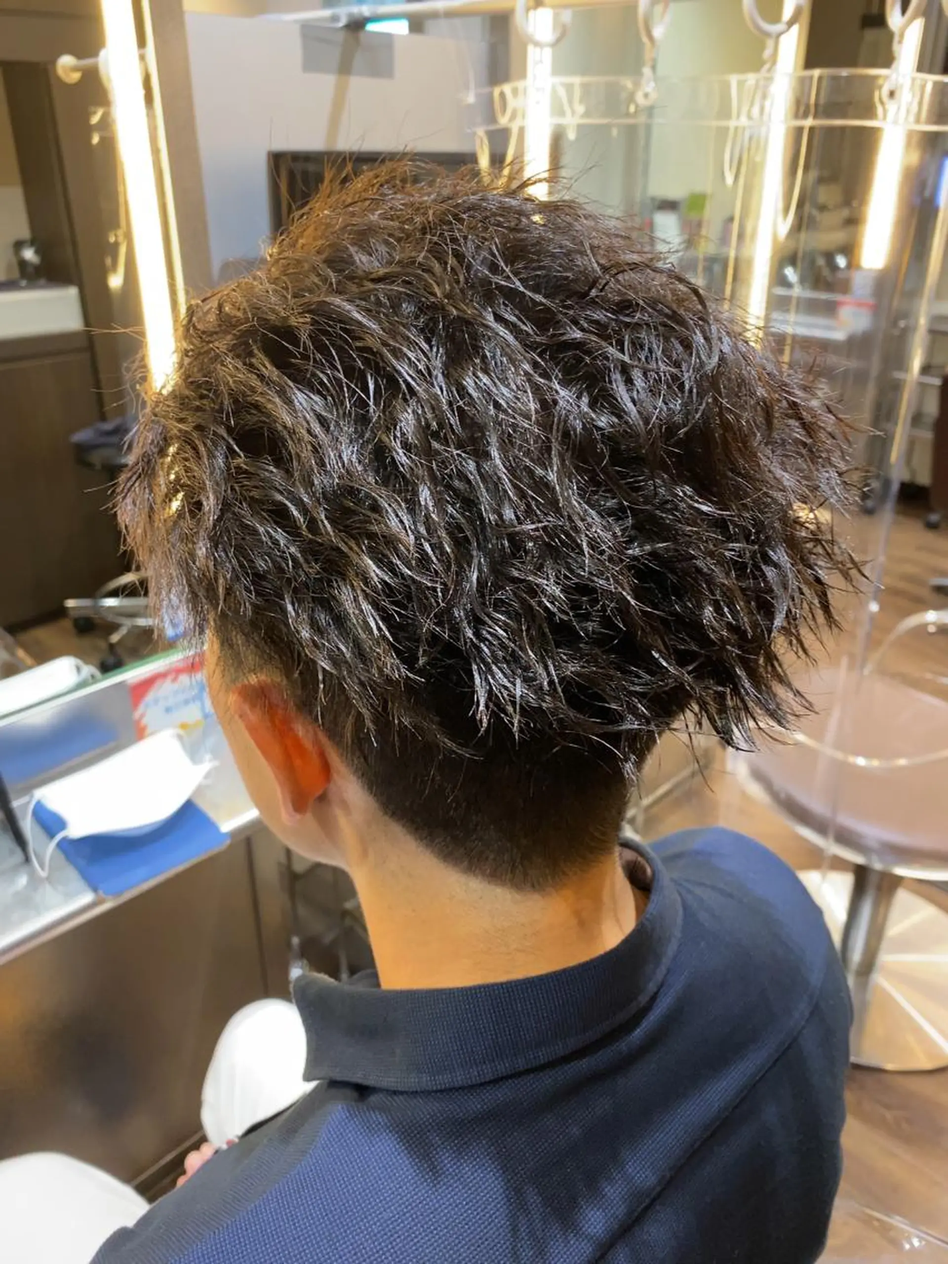 メンズ メンズパーマ Jean Claude BIGUINE  丸の内マイプラザ所属・谷口 雅門のヘアスタイル