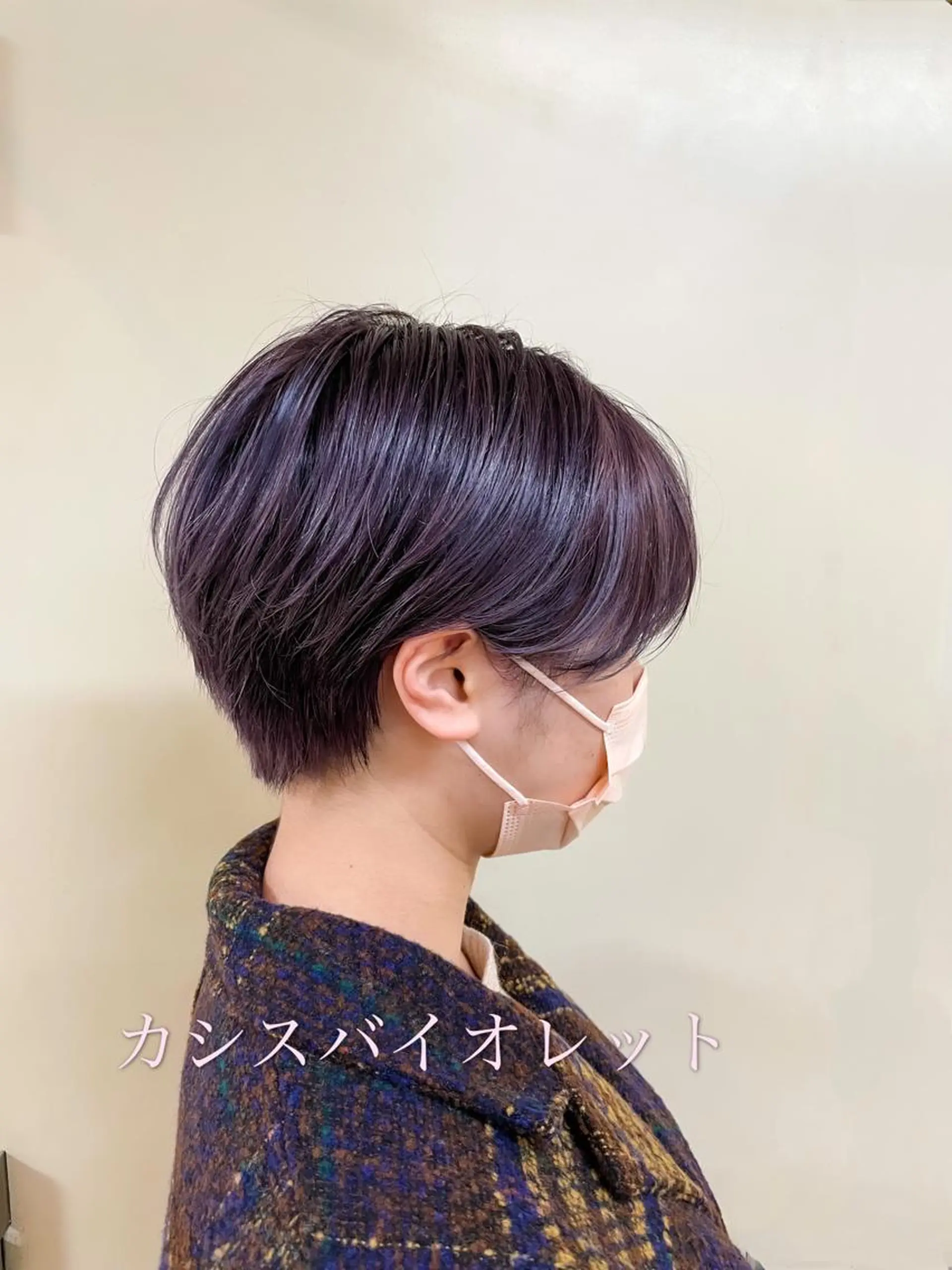 ショート カラー カラー/髪質改善 レイヤー/vagueのヘアスタイル