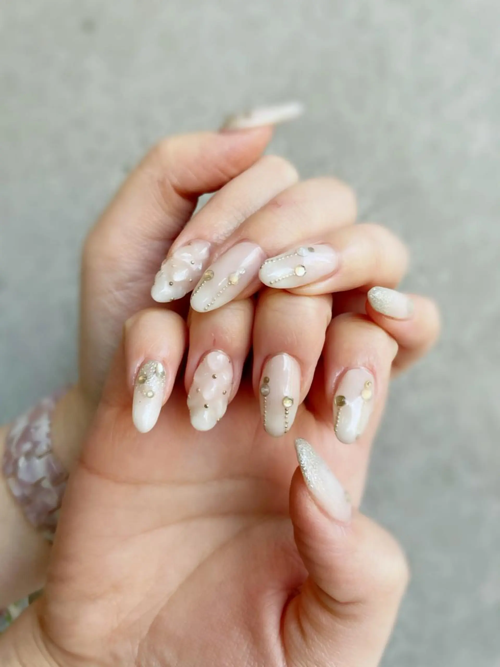 ネイル ハンドネイル 🩵NORIKO 上品ネイルが得意🩵のネイルデザイン