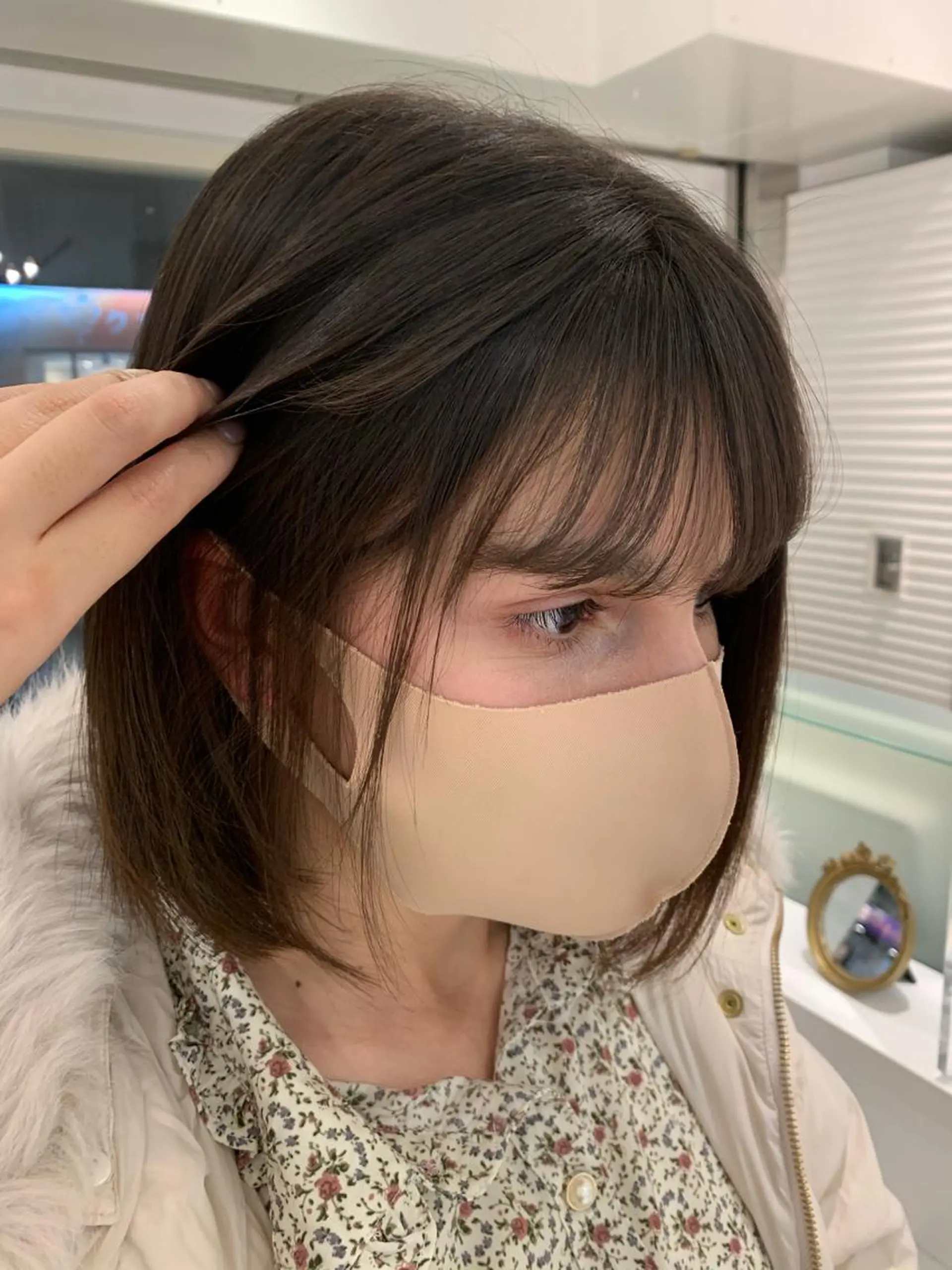 ショート パーマ 金澤 夏海のヘアスタイル