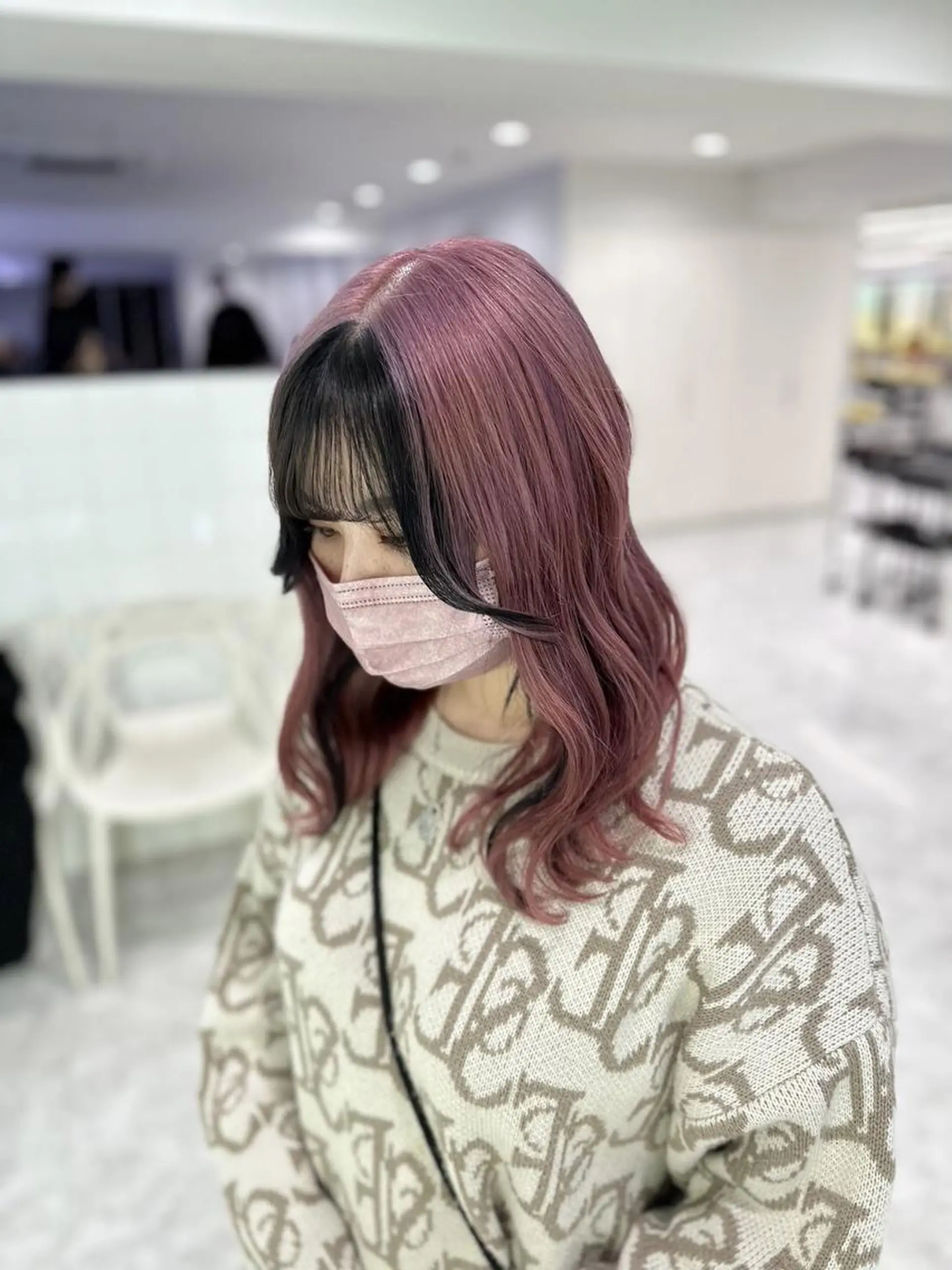 カラー 🫧艶ハイトーン/ ブリーチ/原宿のヘアスタイル