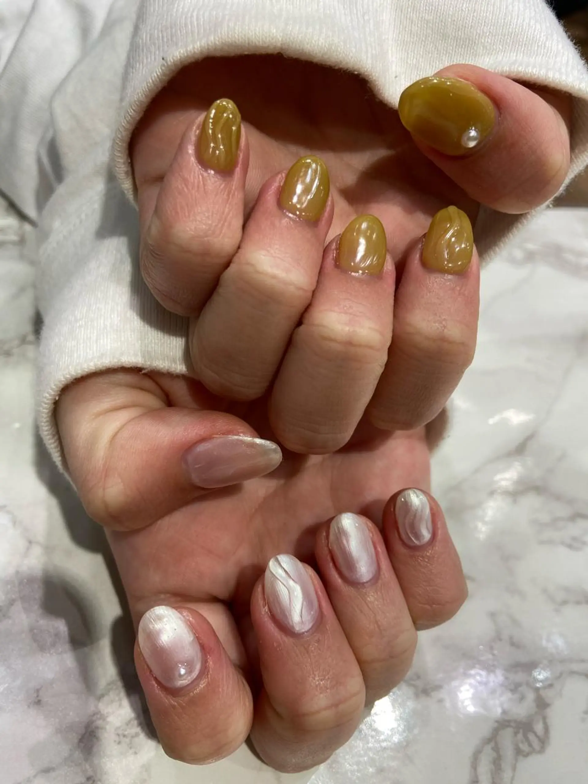 ネイル 🧸プルエクステ❤︎ ネイルKAO🧸のヘアスタイル