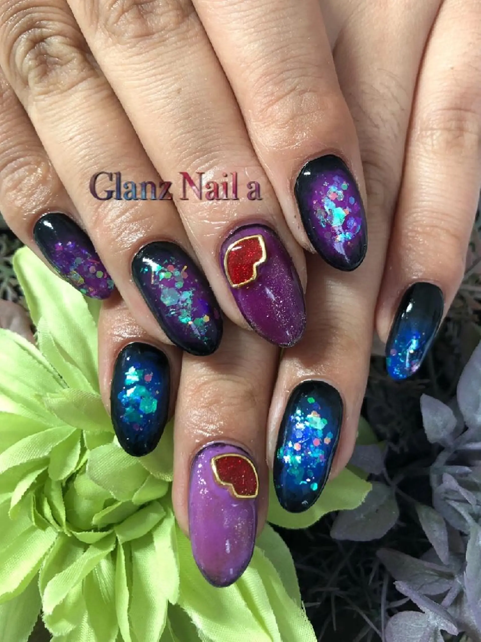 ネイル ハロウィン Glanz  Nail aのネイルデザイン