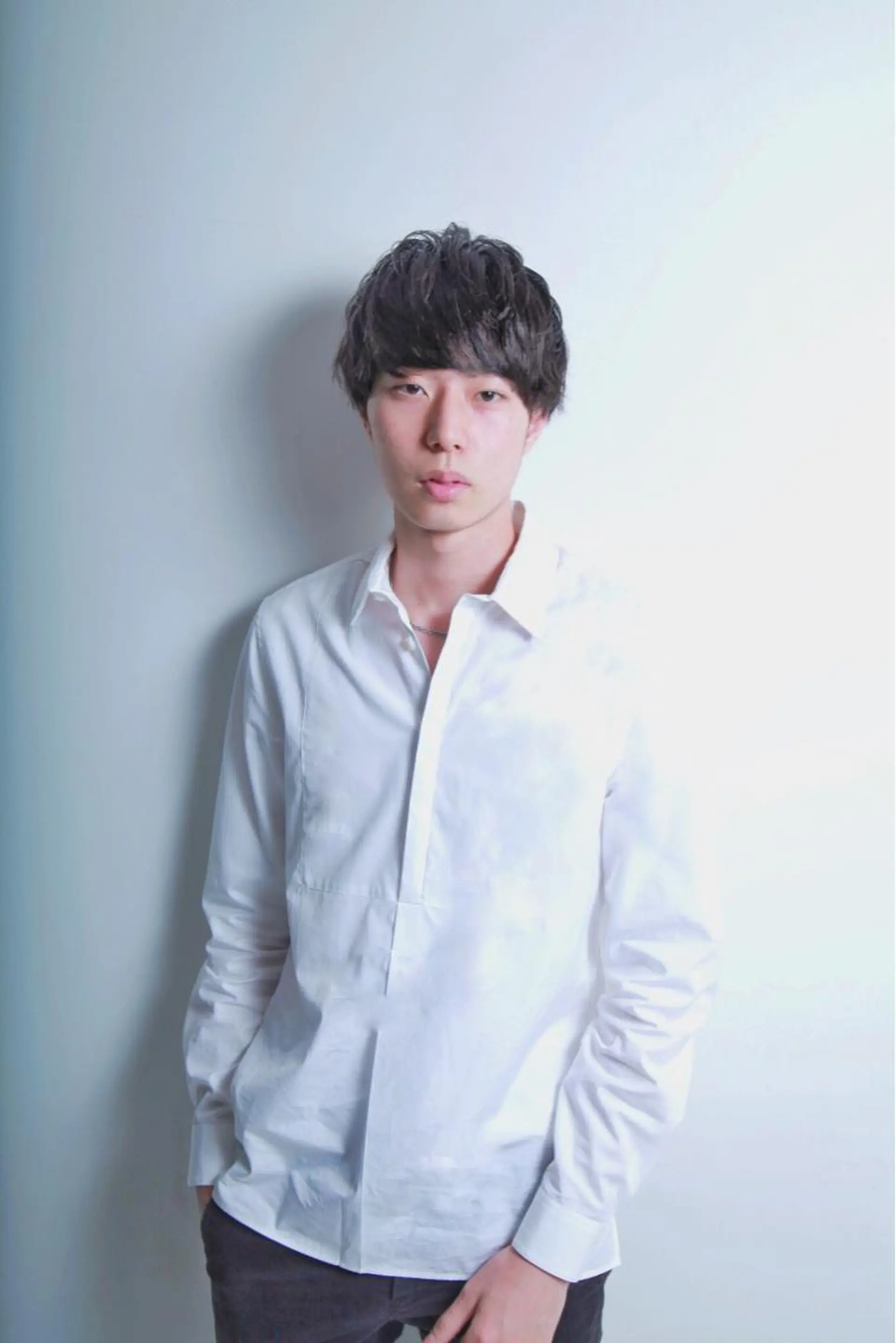 メンズ マッシュ 髪質改善/イルミナ/ 城崎のヘアスタイル