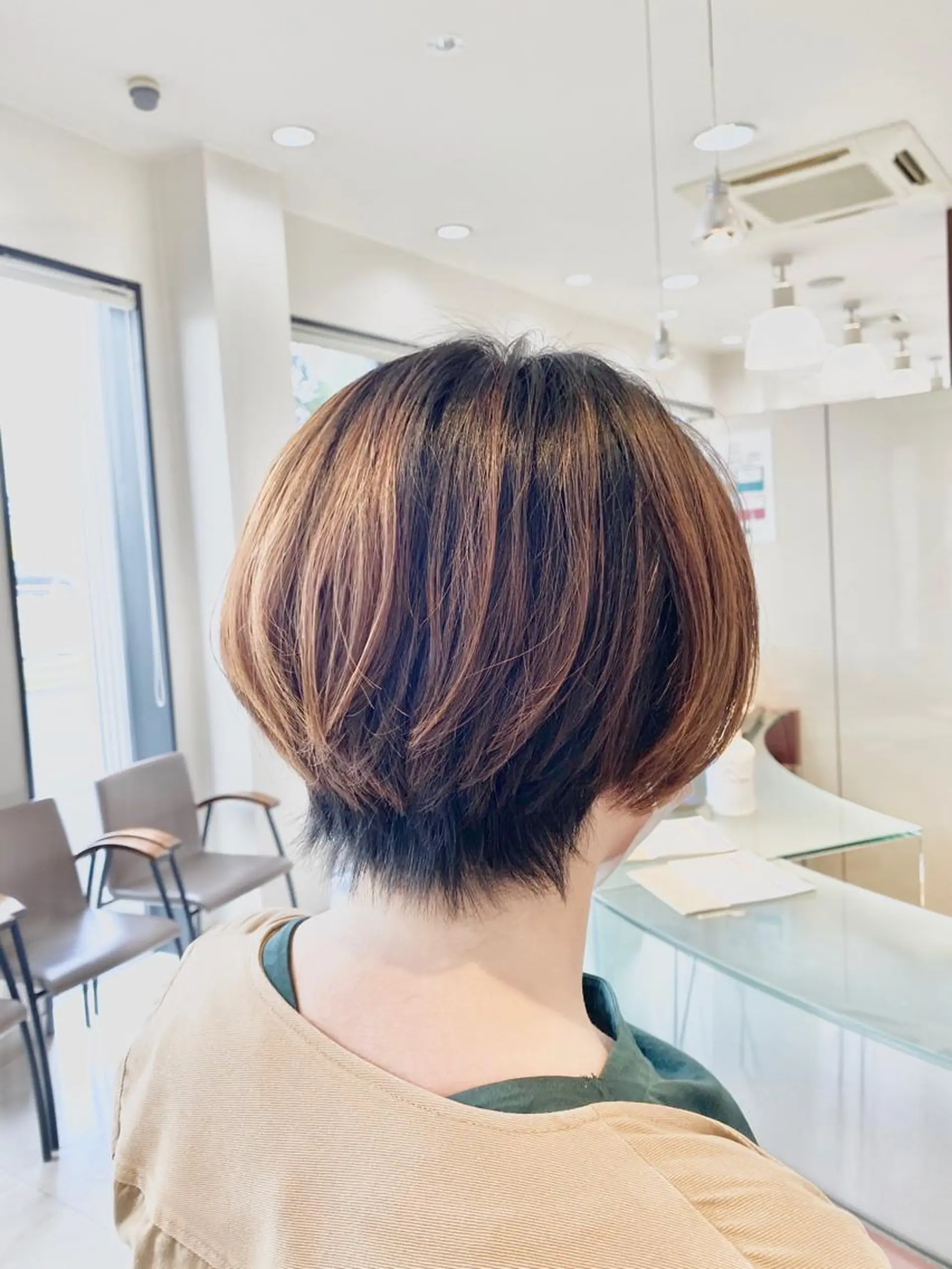 ショート くびれヘア ショートヘア ito. little hair garden所属・赤間 飛鳥のヘアスタイル