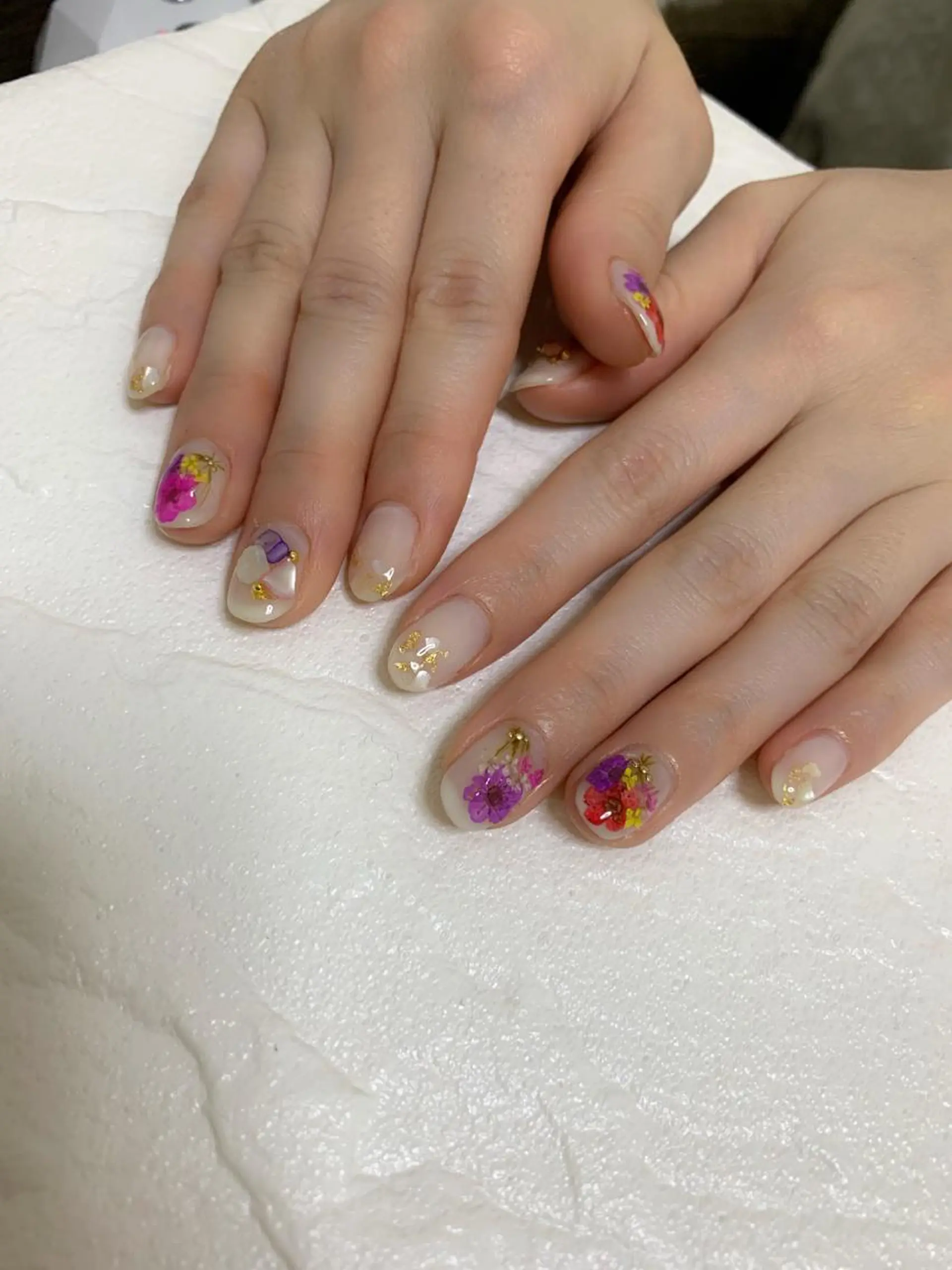 ネイル ハンドネイル フットネイル 竹本 愛のネイルデザイン