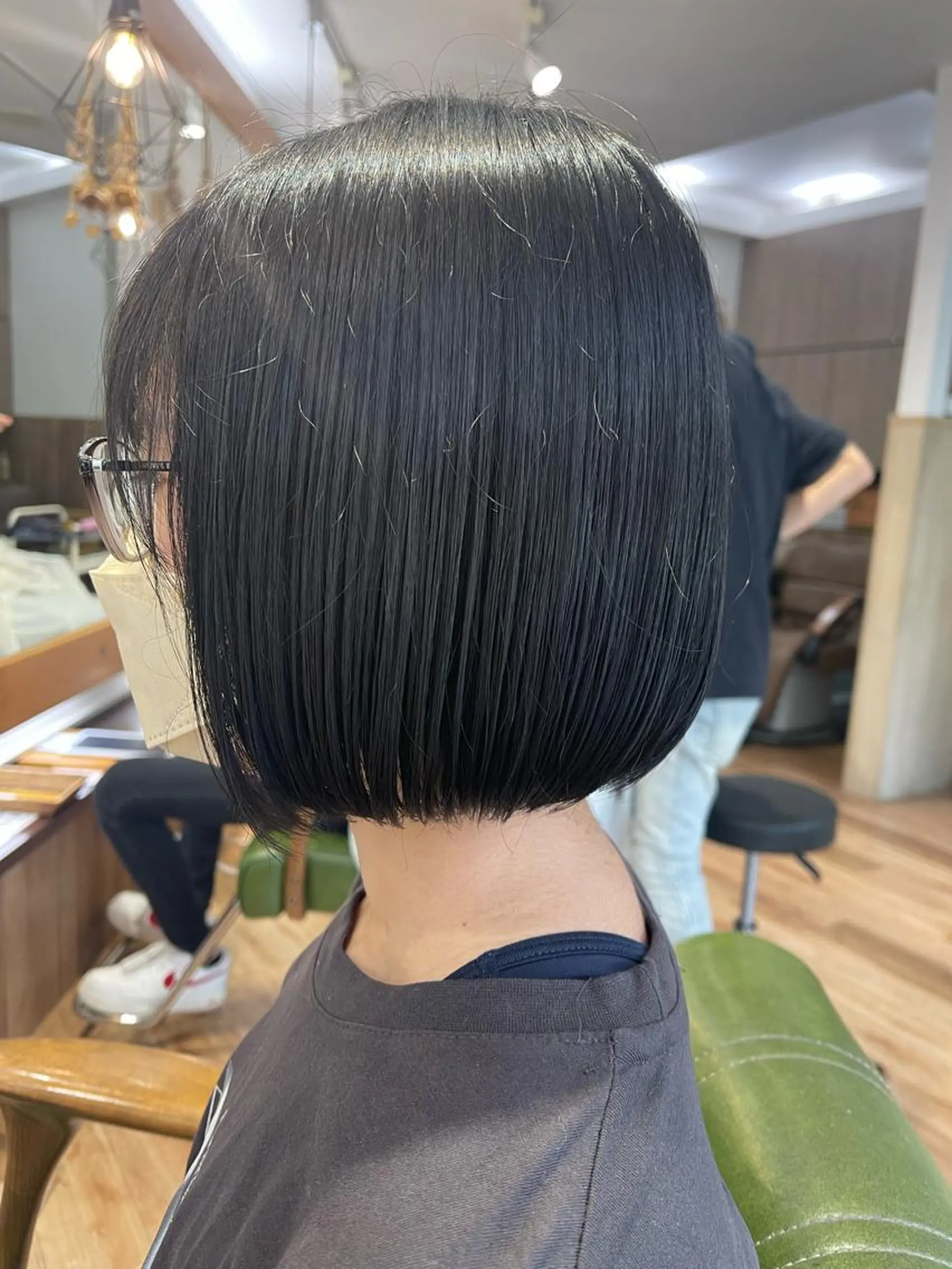 ショート ヘアカラー トリートメント ボブ/インナーカラー ショート/佐野祥子のヘアスタイル