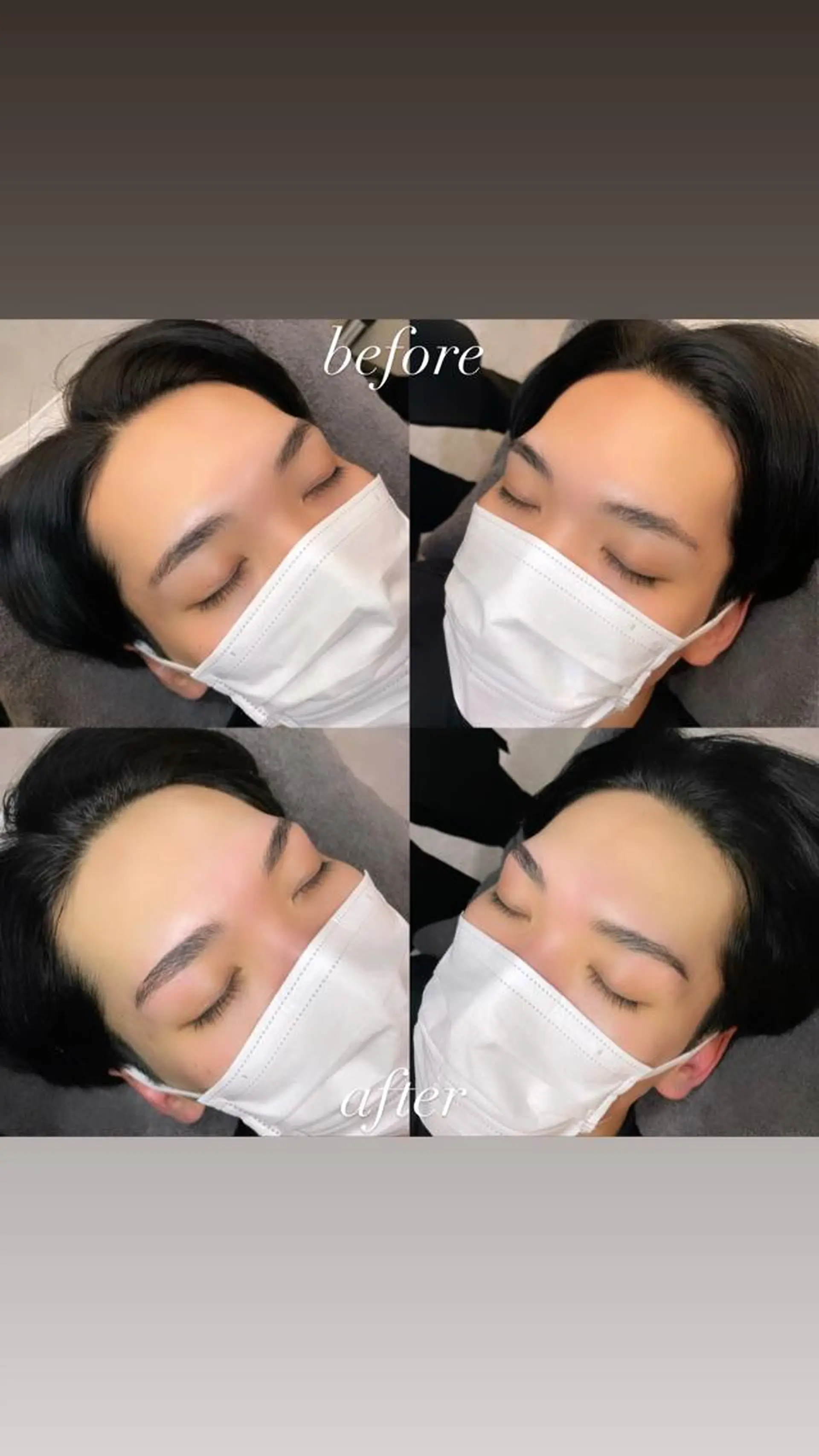 アイブロウ メンズアイブロウ ワックス脱毛 その他(アイブロウ) Nico　山本 晃平の眉毛・アイブロウイメージ