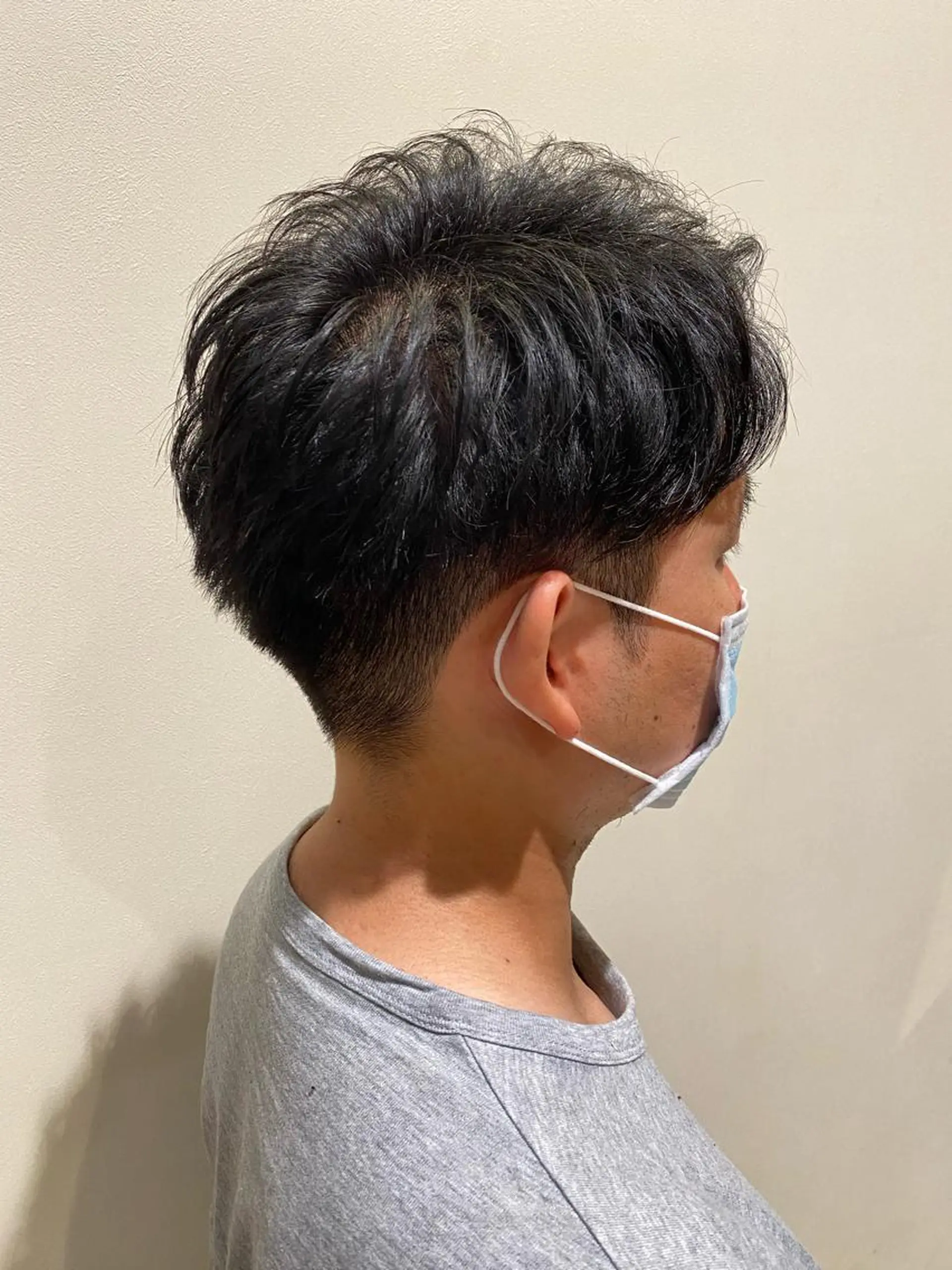 ショート メンズ アップバング ショートヘア 依田悠人 🌟メンズカット特化のヘアスタイル