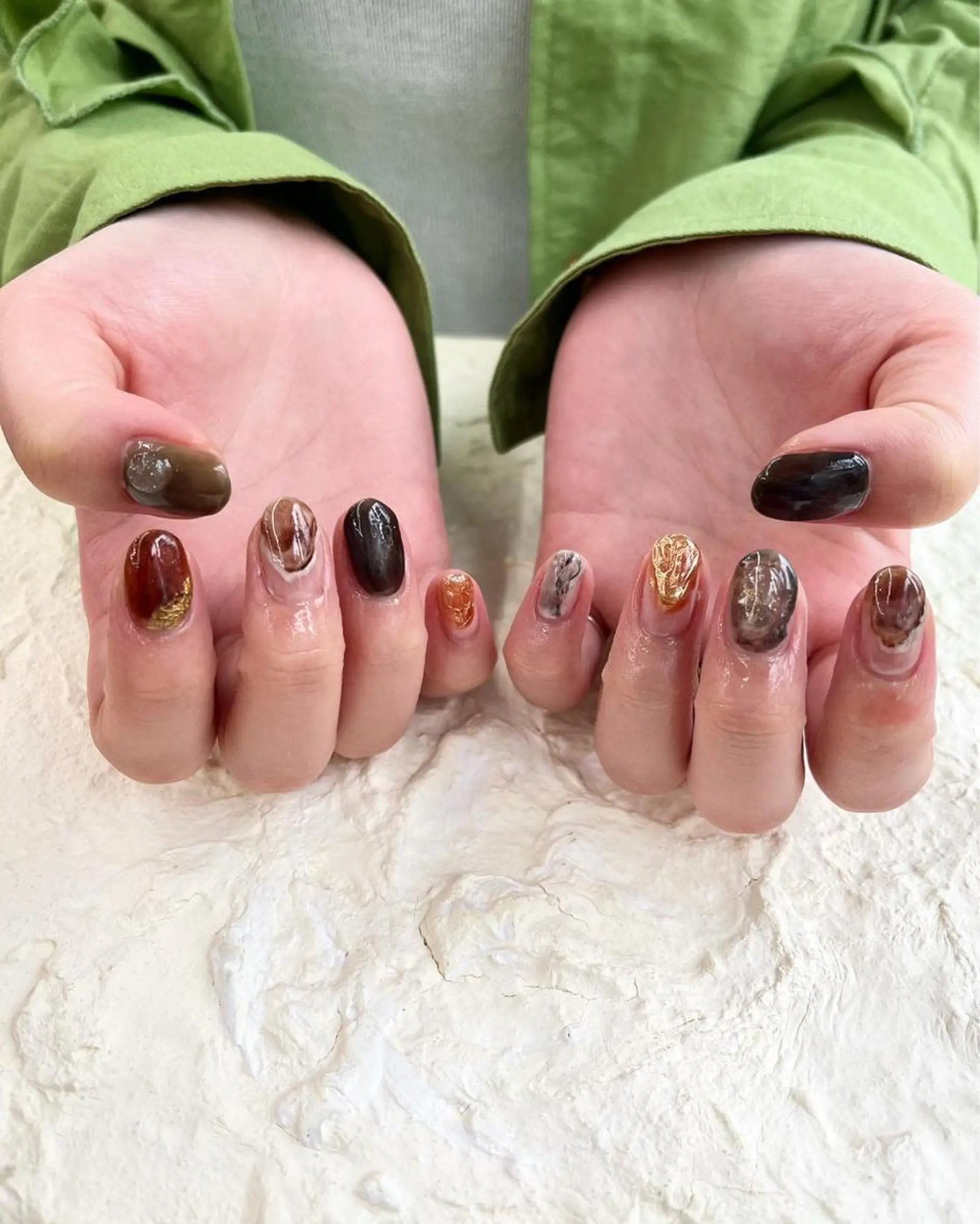 ネイル ニュアンスネイル nail＊ runa🌻のネイルデザイン