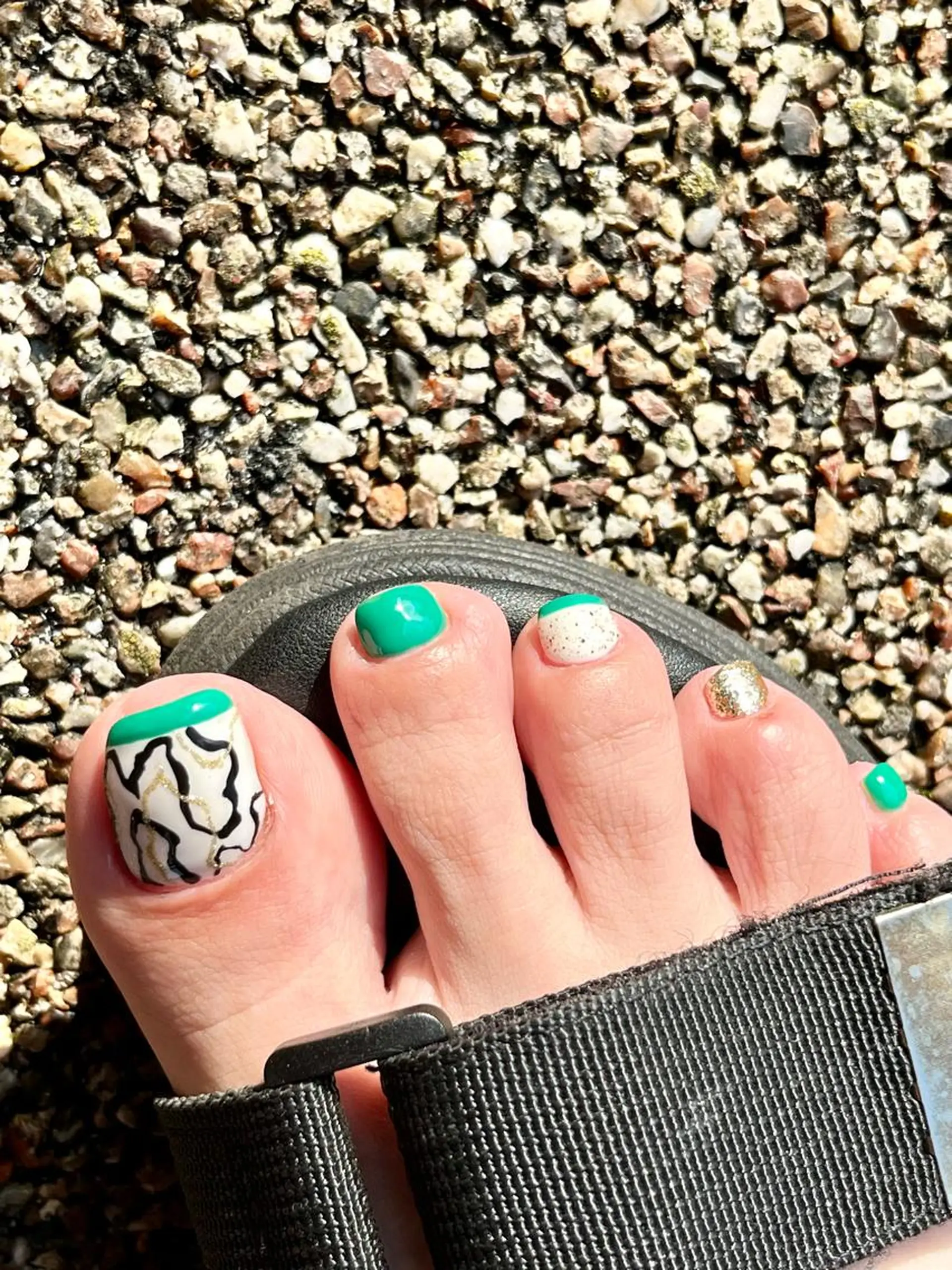 ネイル フットネイル まり りぃ〜んのネイルデザイン