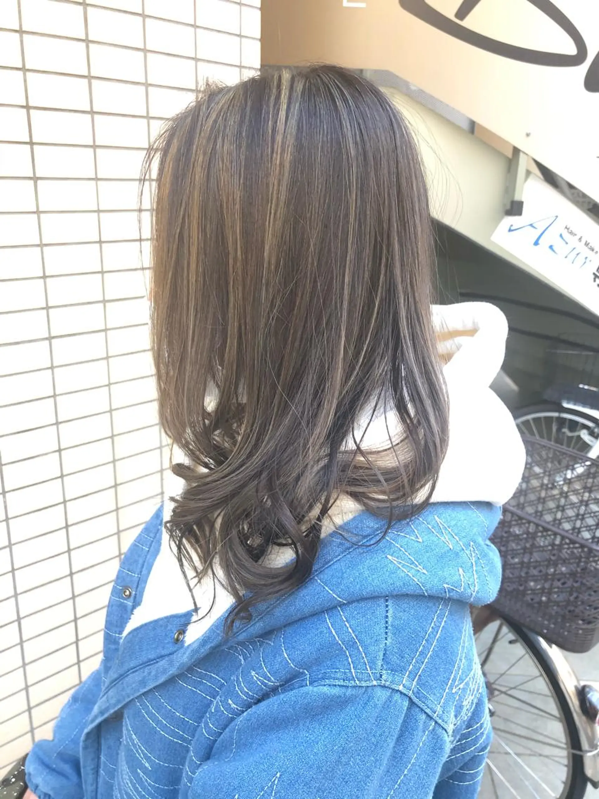 ロング カット 阿部 美咲のヘアスタイル