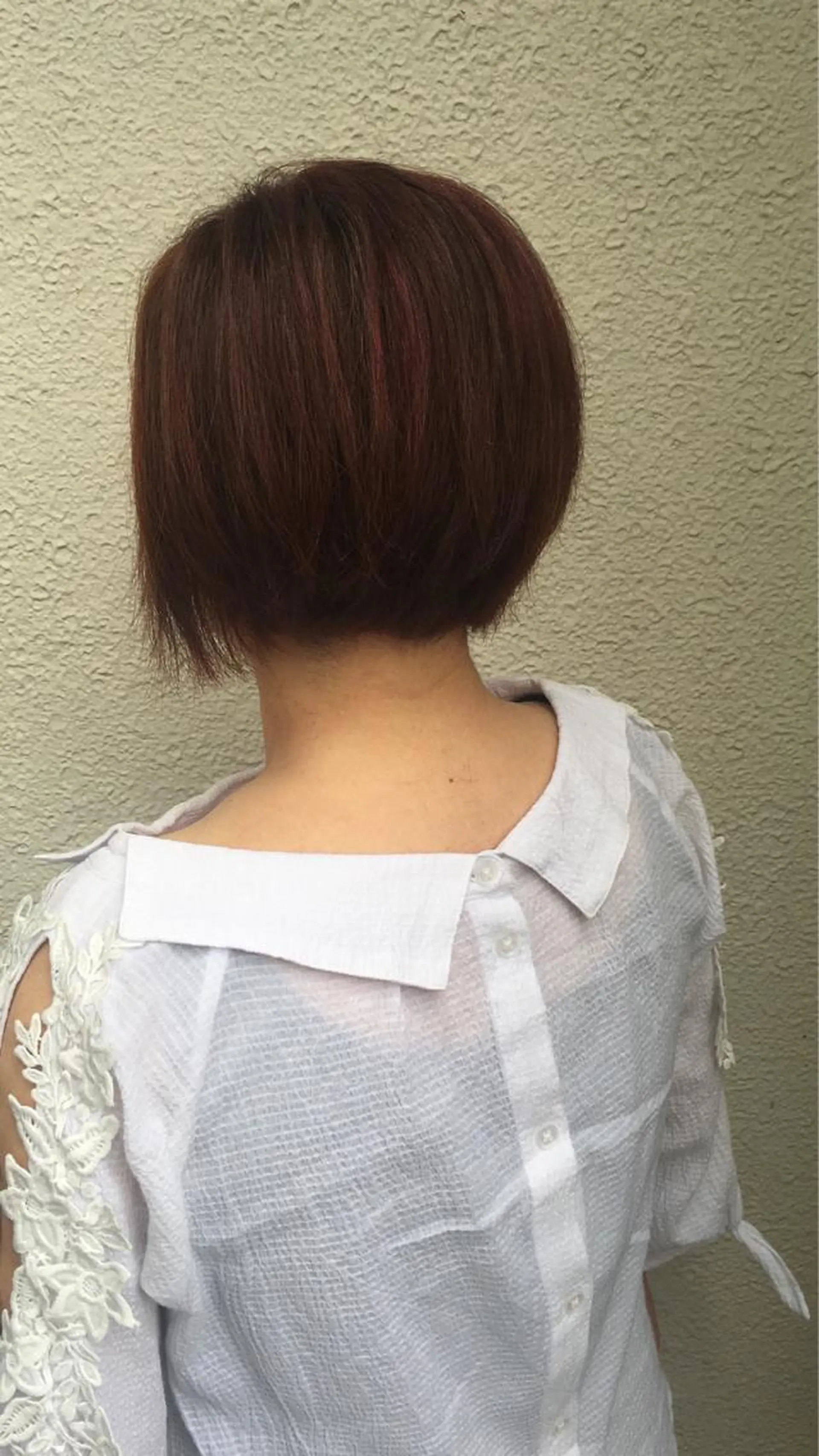 ショート カラー ラブーケ中川中島店 クラタチカコのヘアスタイル