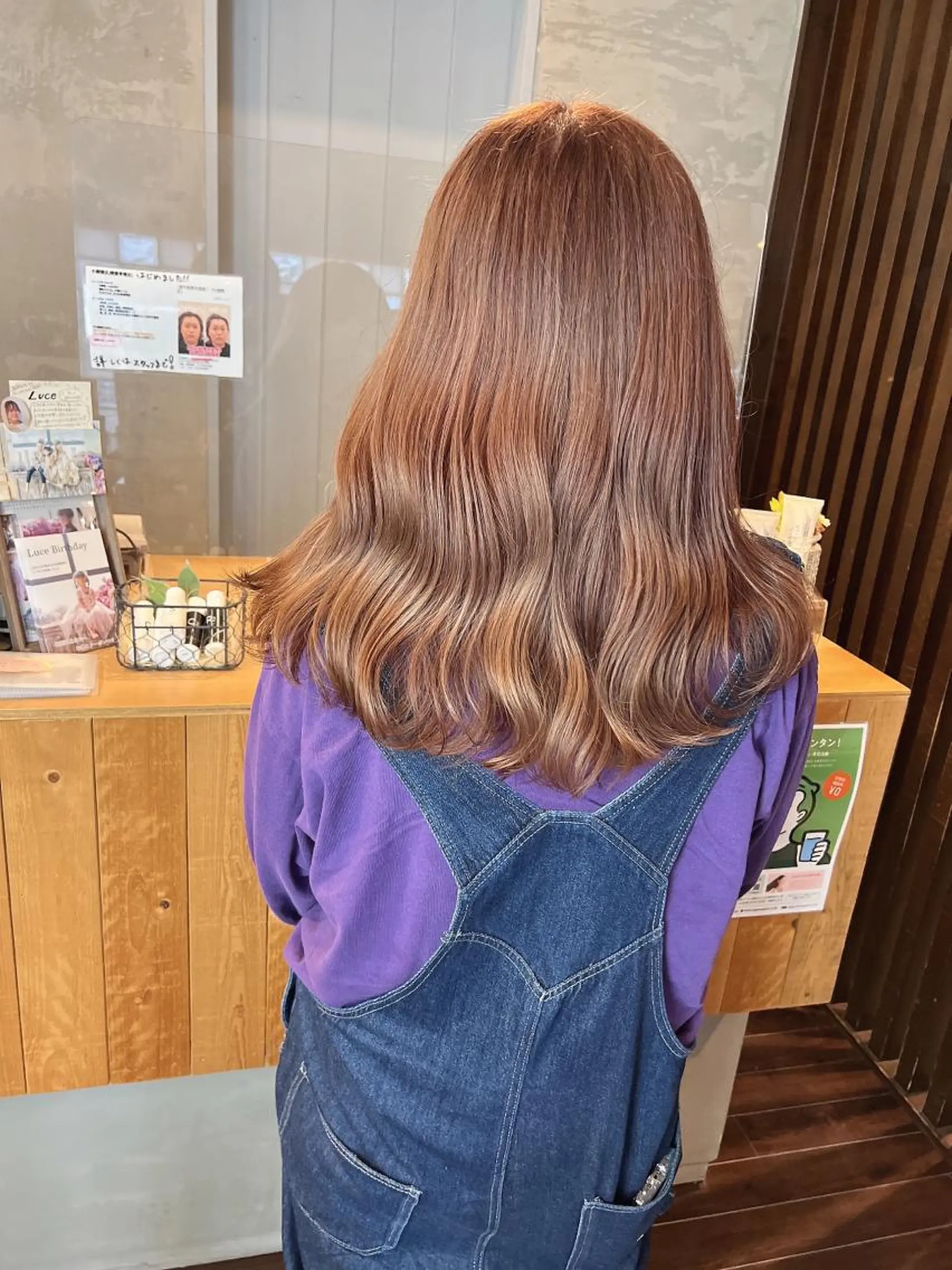 ミディアム ヘアカラー 具志 正太のヘアスタイル