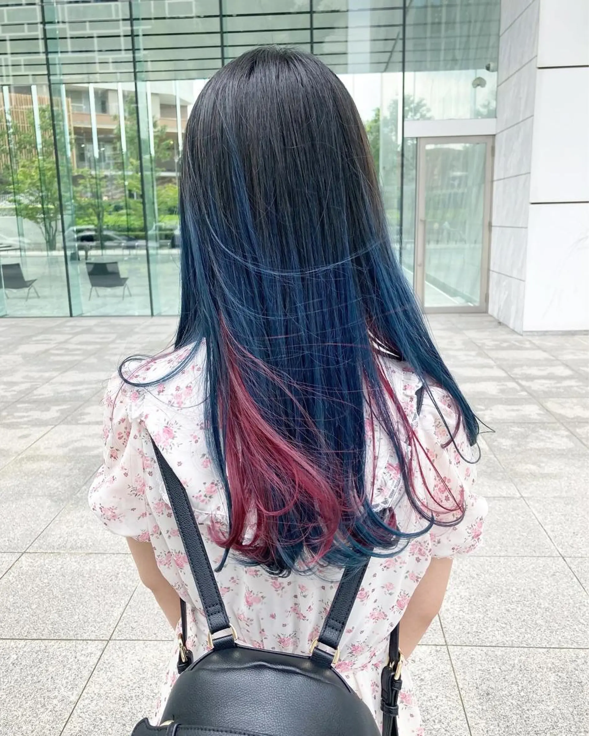 カラー グラデーションカラー ハイトーンカラー カット ヘアカラー fumikaブリーチ /ウルフのヘアスタイル