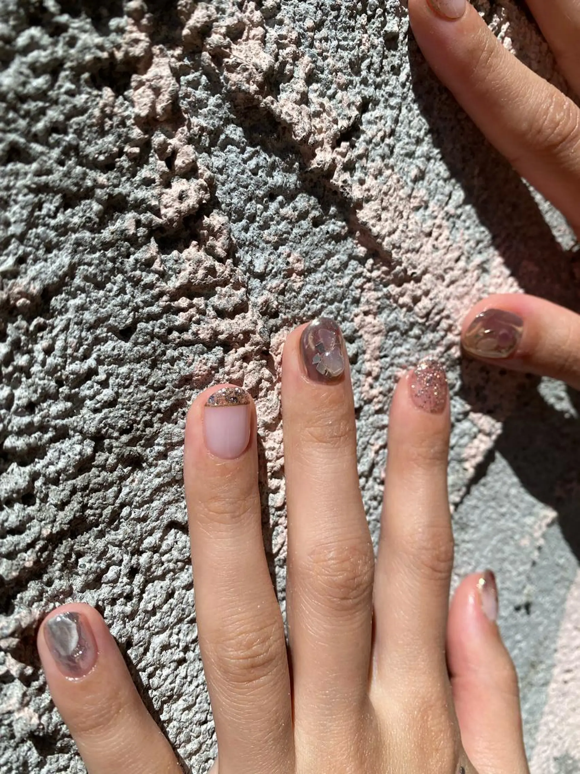 ネイル キラキラネイル 🌼大西洋子 laughl🌼のネイルデザイン