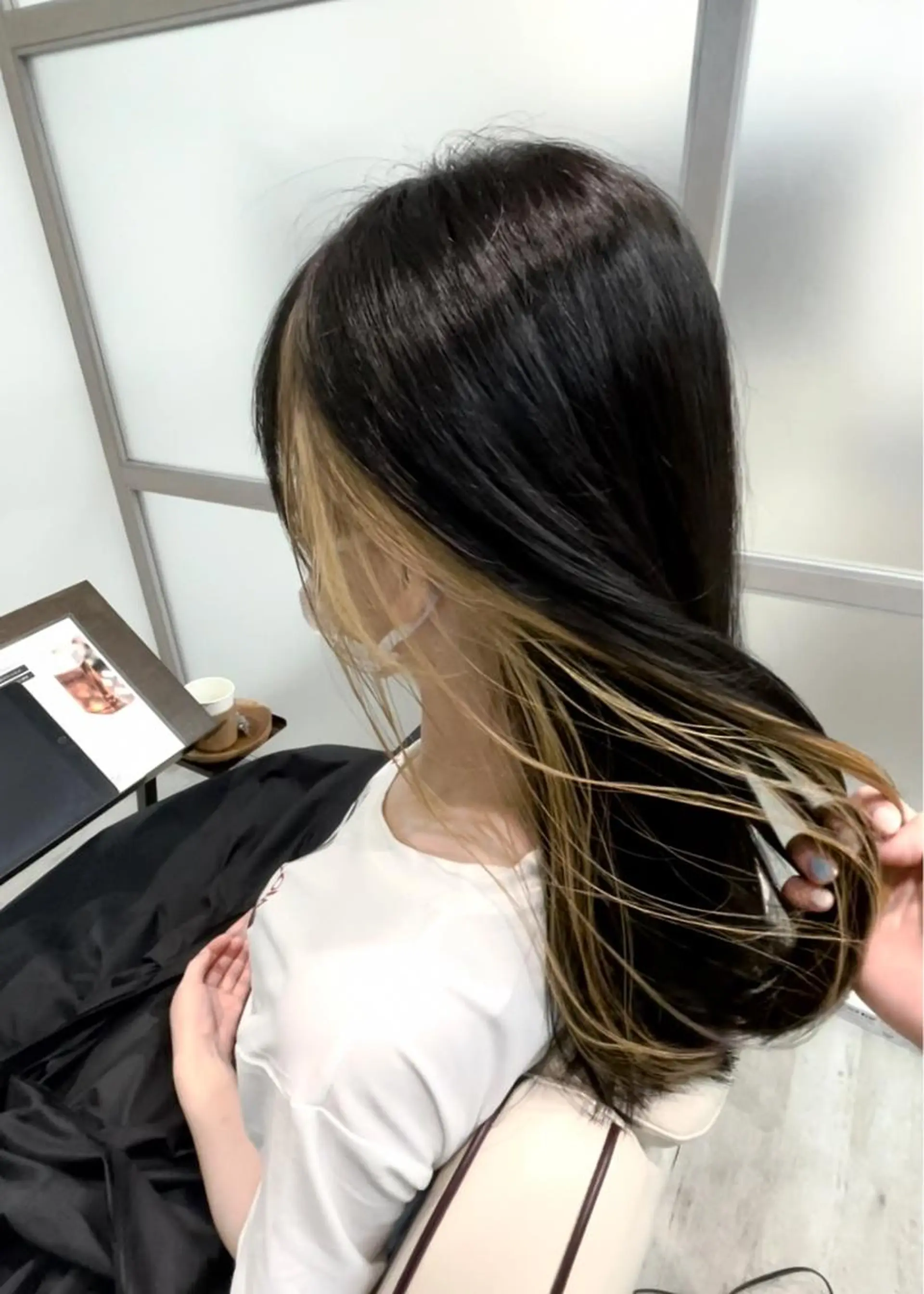 ロング カラー カット ヘアカラー トリートメント 🫧MITO カイレアサロン🫧のヘアスタイル