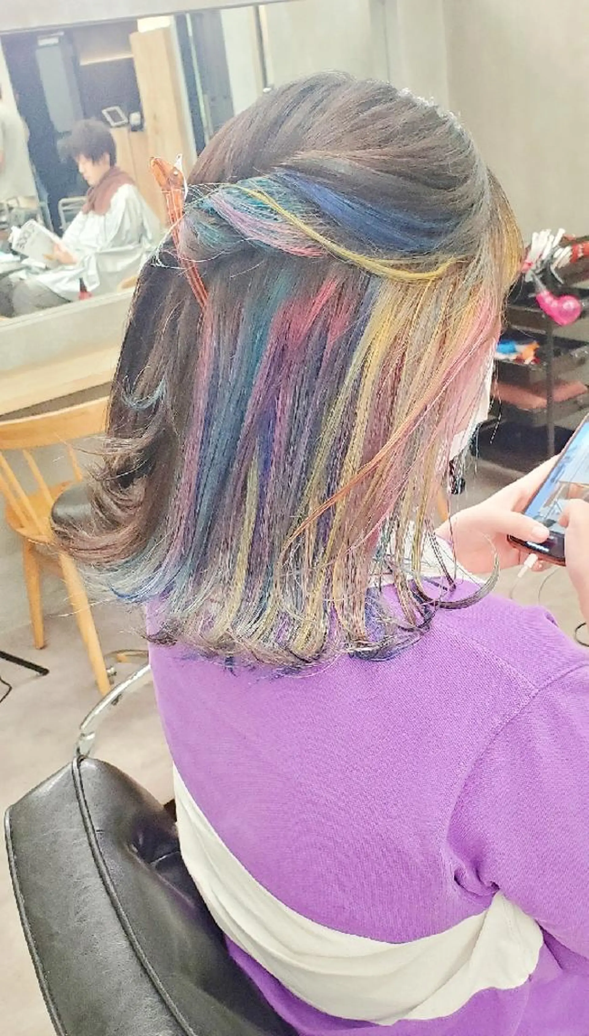 ミディアム ヘアカラー ✨本日空きあります✨ 遠田コウヘイ🌟のヘアスタイル