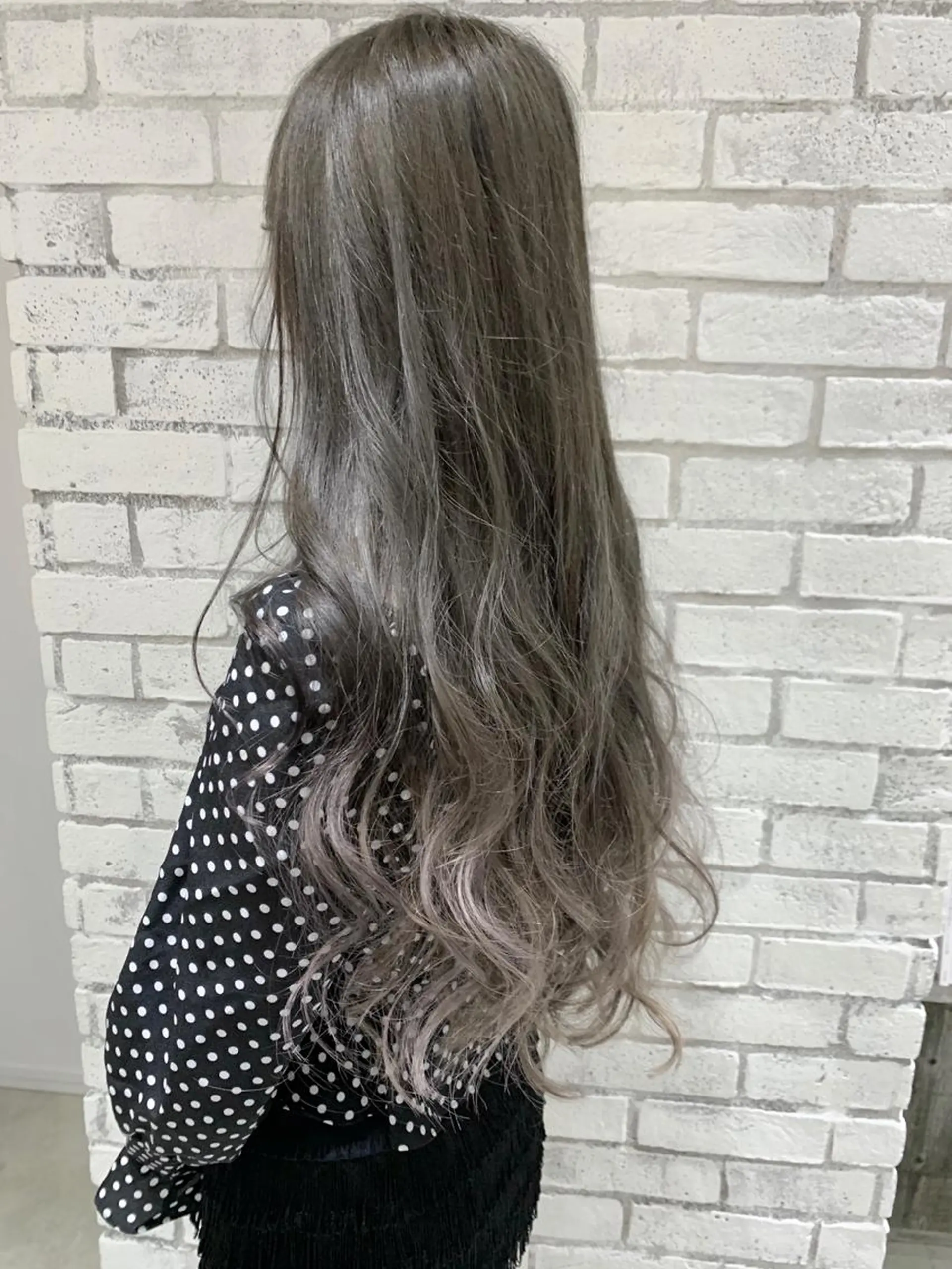 ロング カラー パーマ ヘアアレンジ グラデーションカラー グレージュ ヘアカラー トリートメント filo byFeria渋谷所属・縮毛矯正/美髪 髪質改善/石田幸輔のヘアスタイル