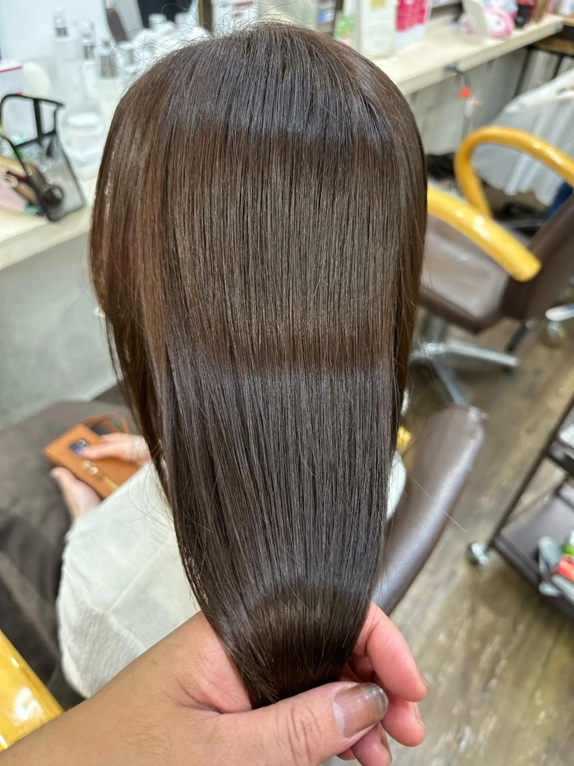 ミディアム 髪質改善 トリートメント 髪質改善ストレートo rメンズスタイル今岡のヘアスタイル