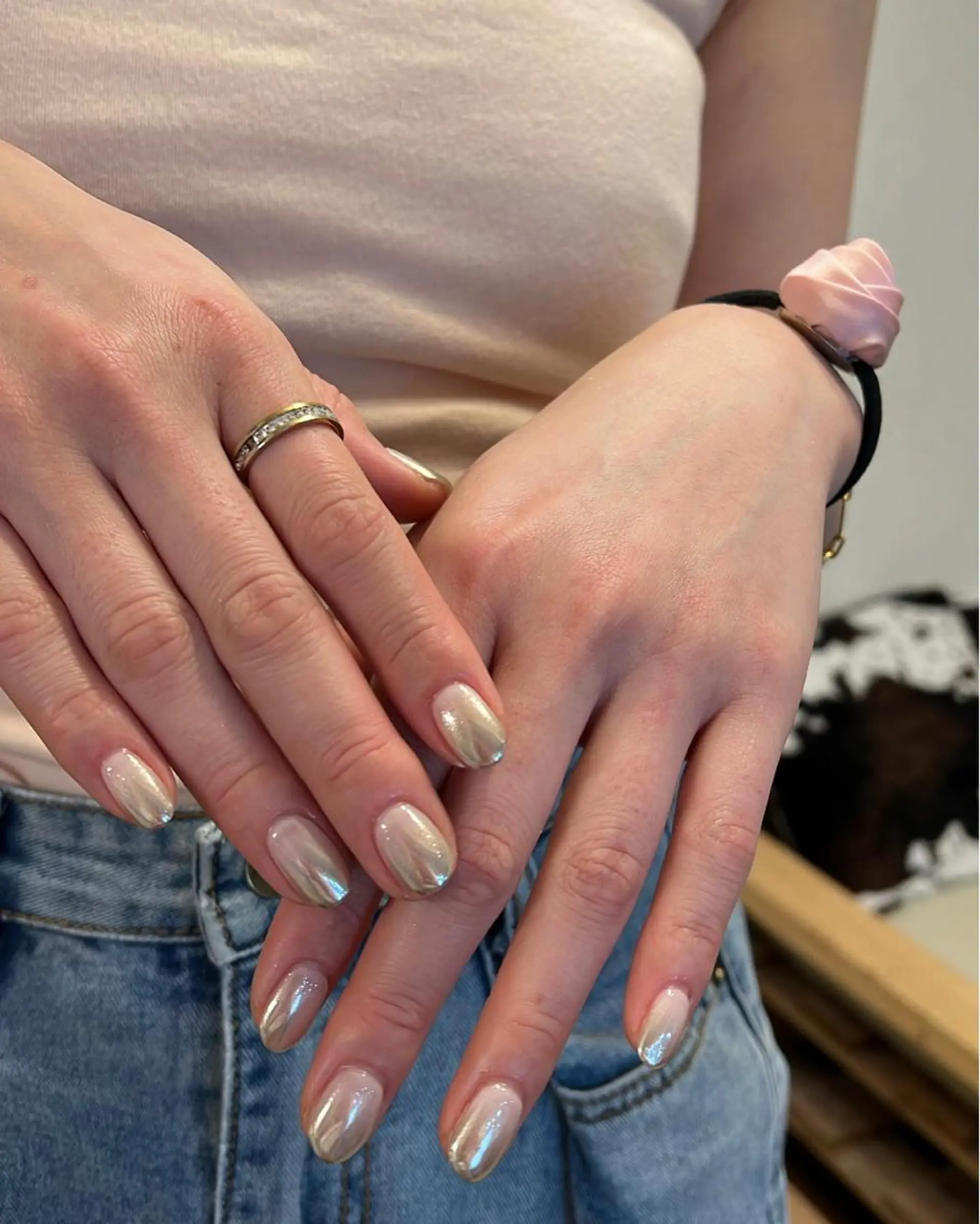 ネイル ミラーネイル Nes.Nail所属・Miyagi Asamiのネイルデザイン