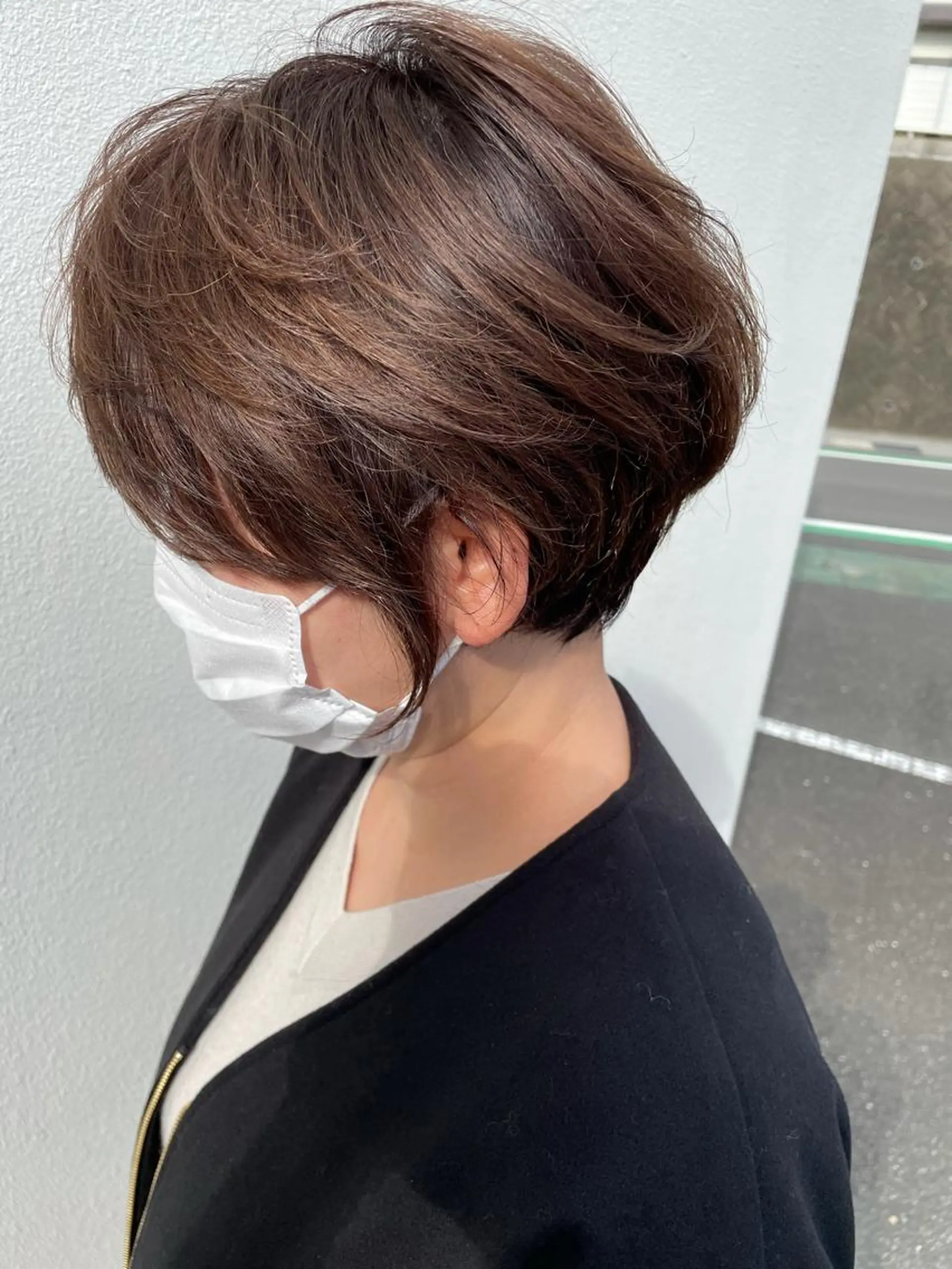ショート ハイライト hair terra ce M奈良店のヘアスタイル