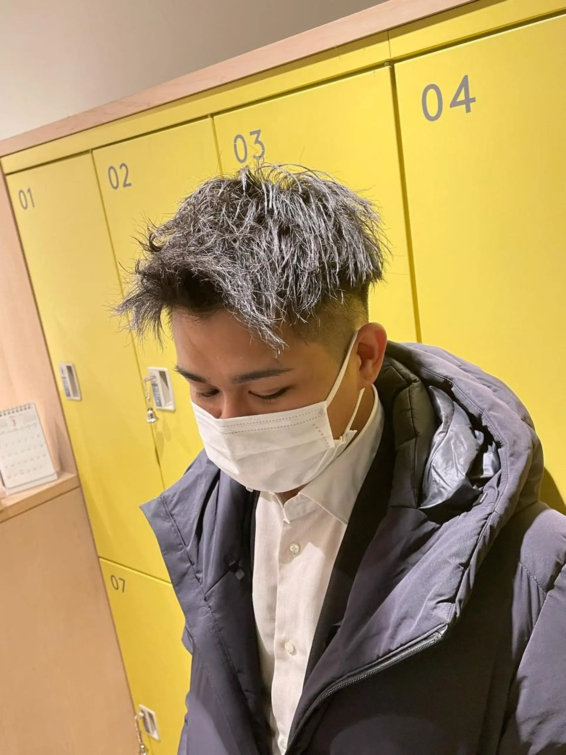 パーマ メンズ メンズパーマ Le'a所属・渋谷/フェード/ 國分 翔のヘアスタイル