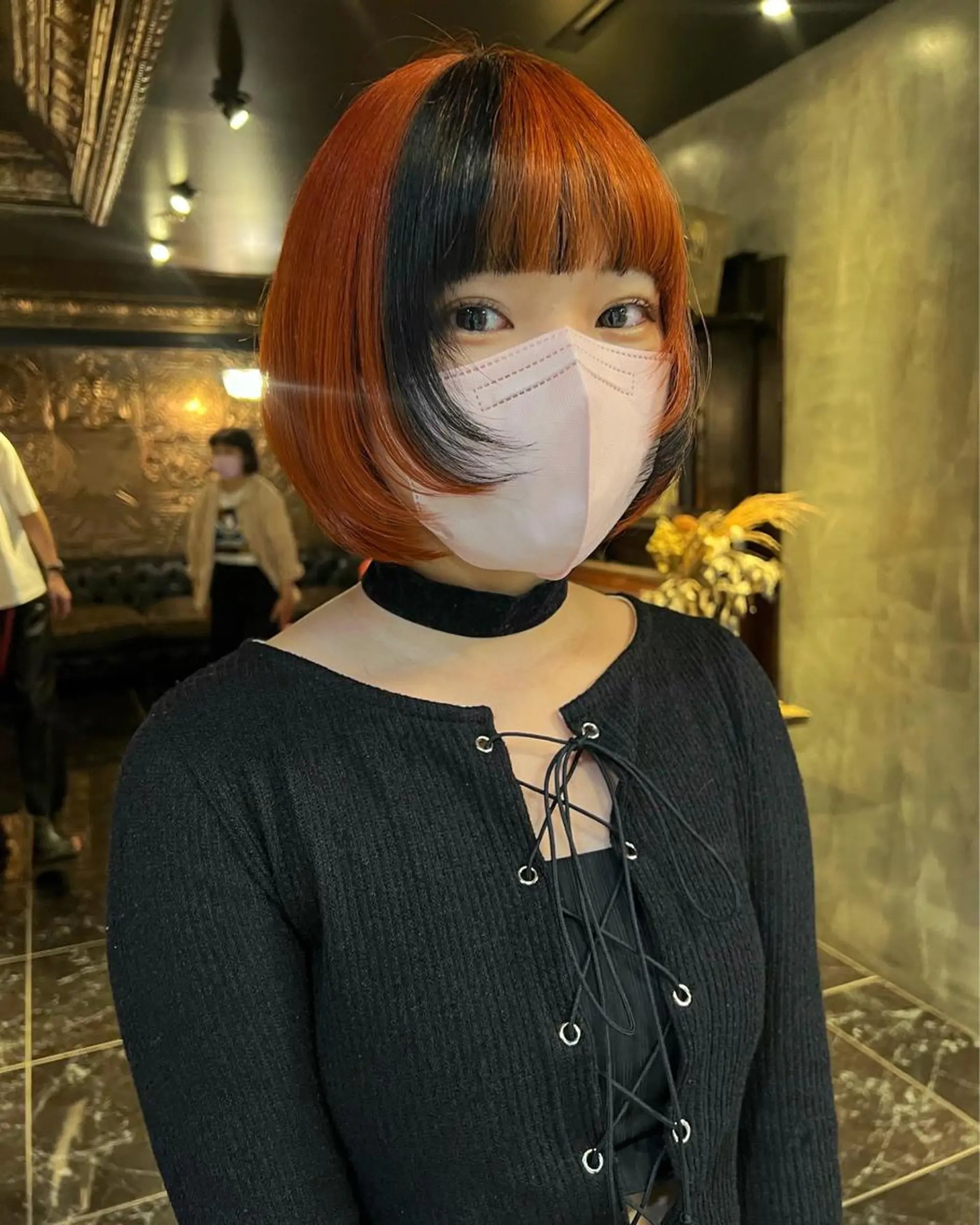 ショート カラー カット ヘアカラー haco＋所属・圧倒的デザイン力 店長🎨RENAのヘアスタイル