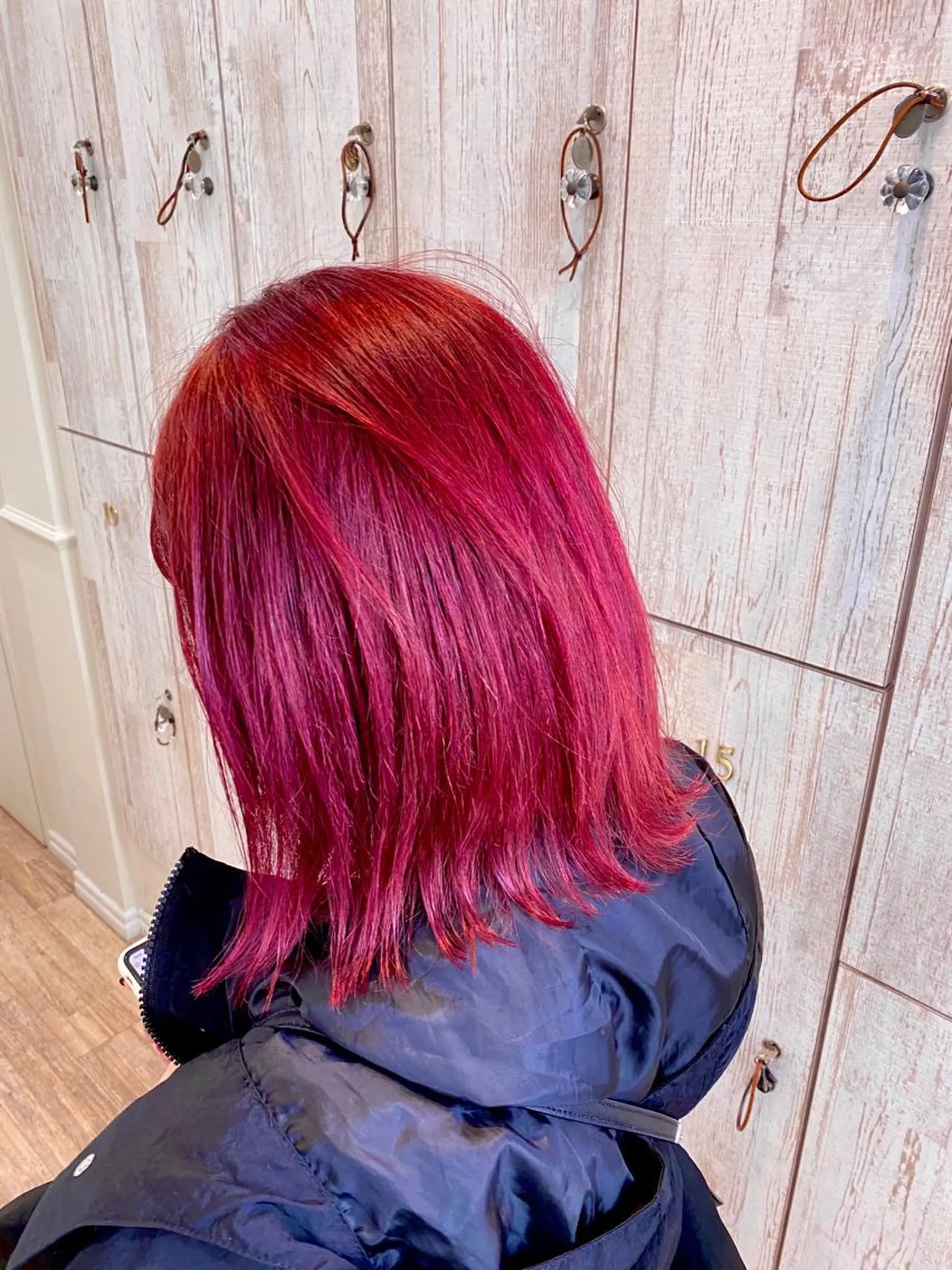 カラー ラベンダーカラー レッドカラー ヘアカラー SALOWIN栄所属・SALOWIN栄 高須大貴のヘアスタイル