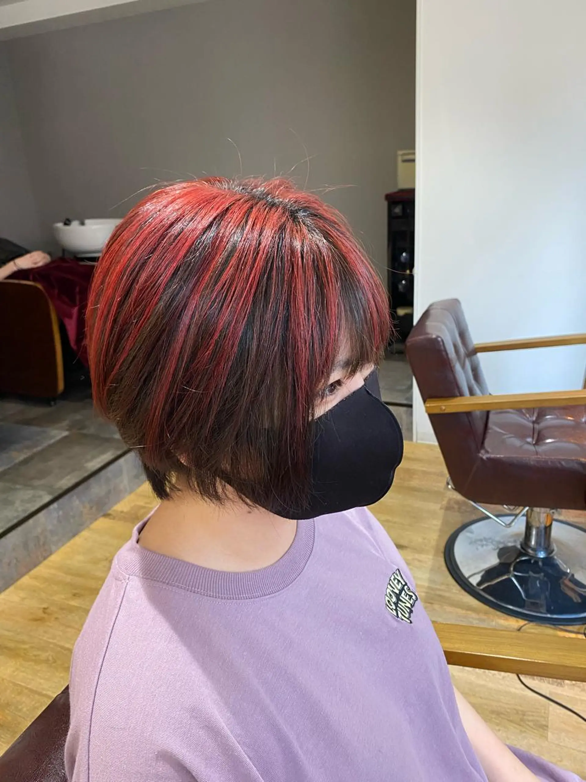 ショート カット ヘアカラー 鈴木 マサアキのヘアスタイル