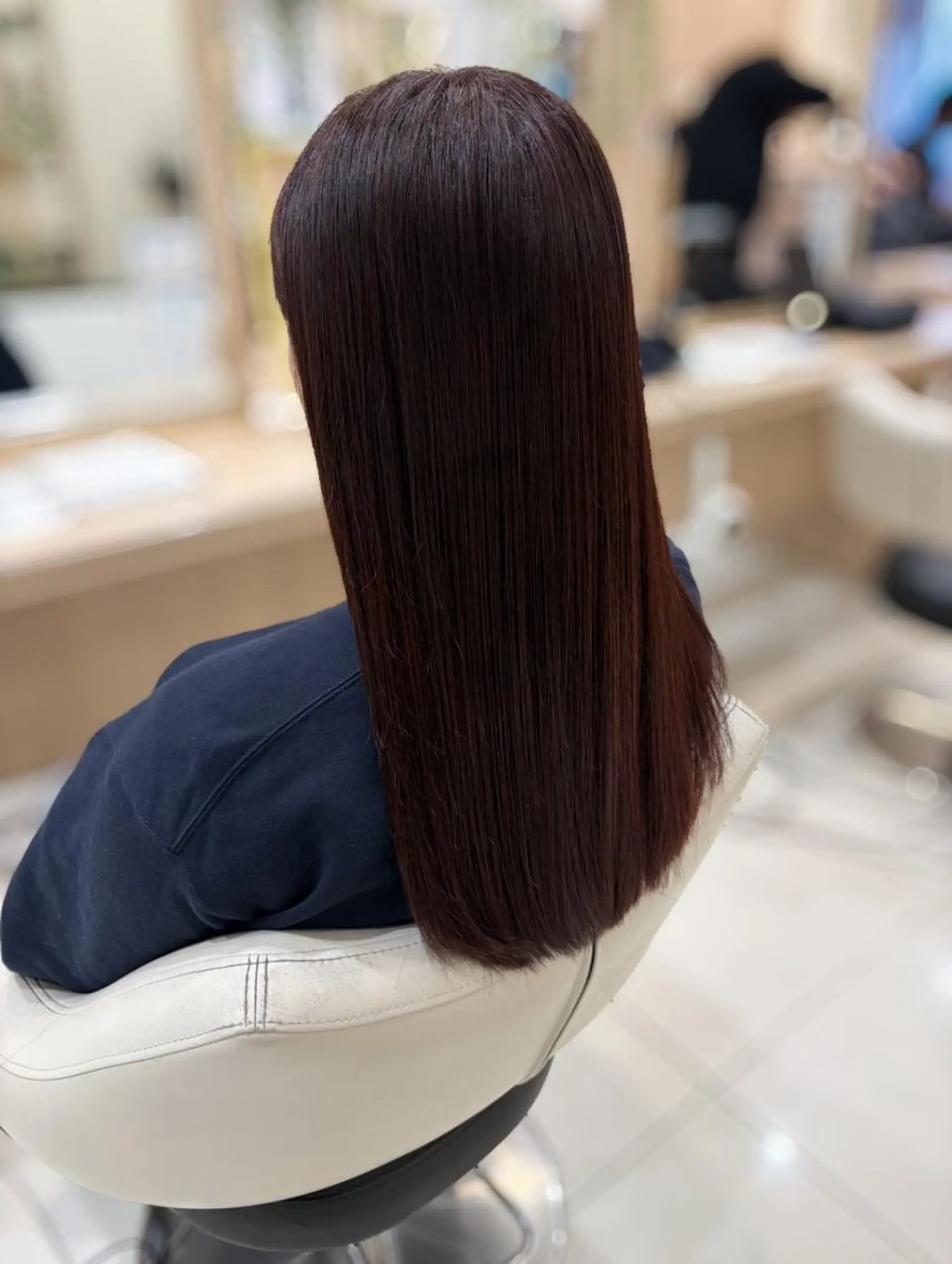 ロング カラー ヘアカラー 森 瑠海のヘアスタイル