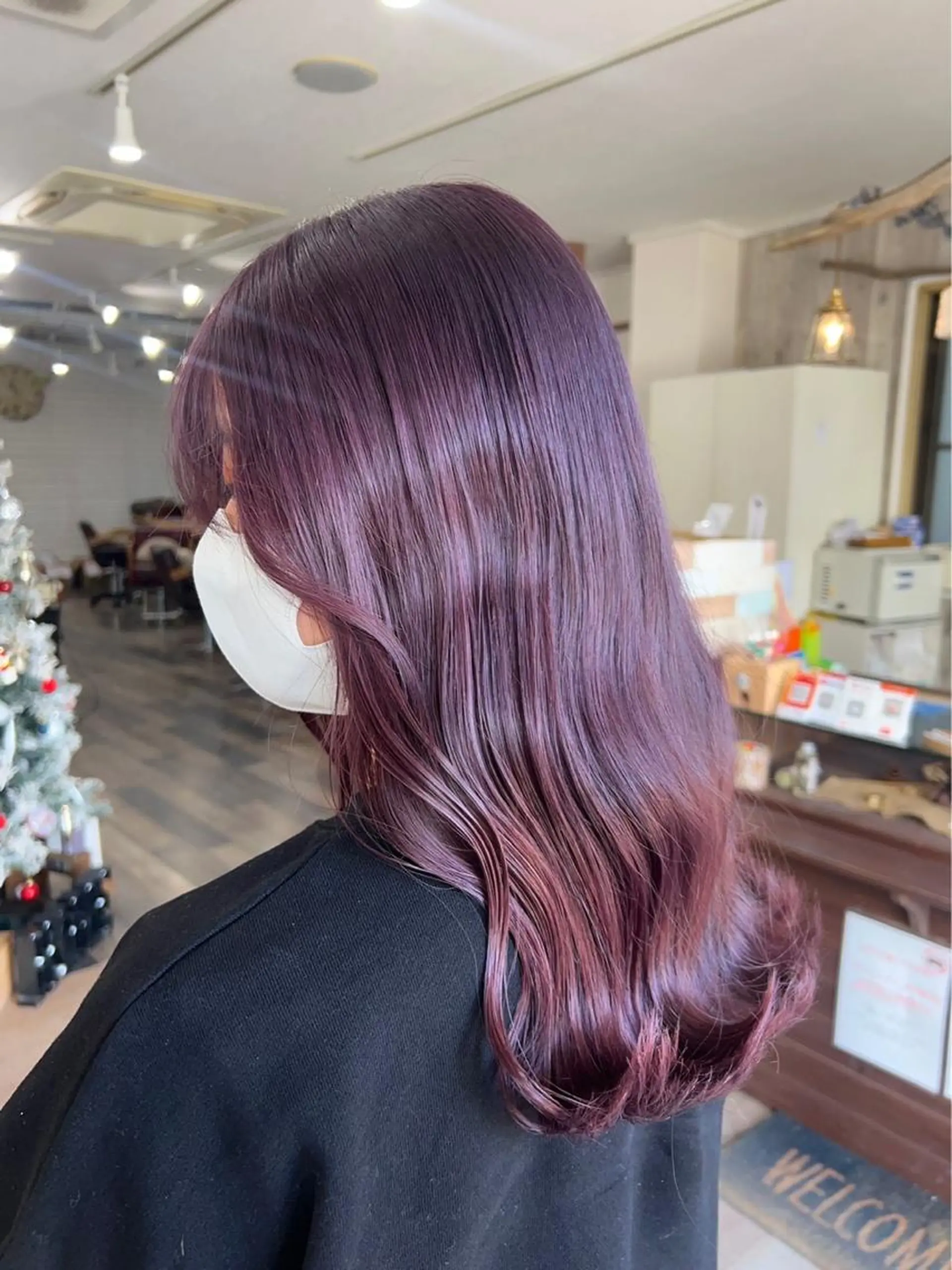 ロング カット ヘアカラー トリートメント cocoluana(ココルアナ)所属・韓国風ヘア専門 🇰🇷Noaのヘアスタイル