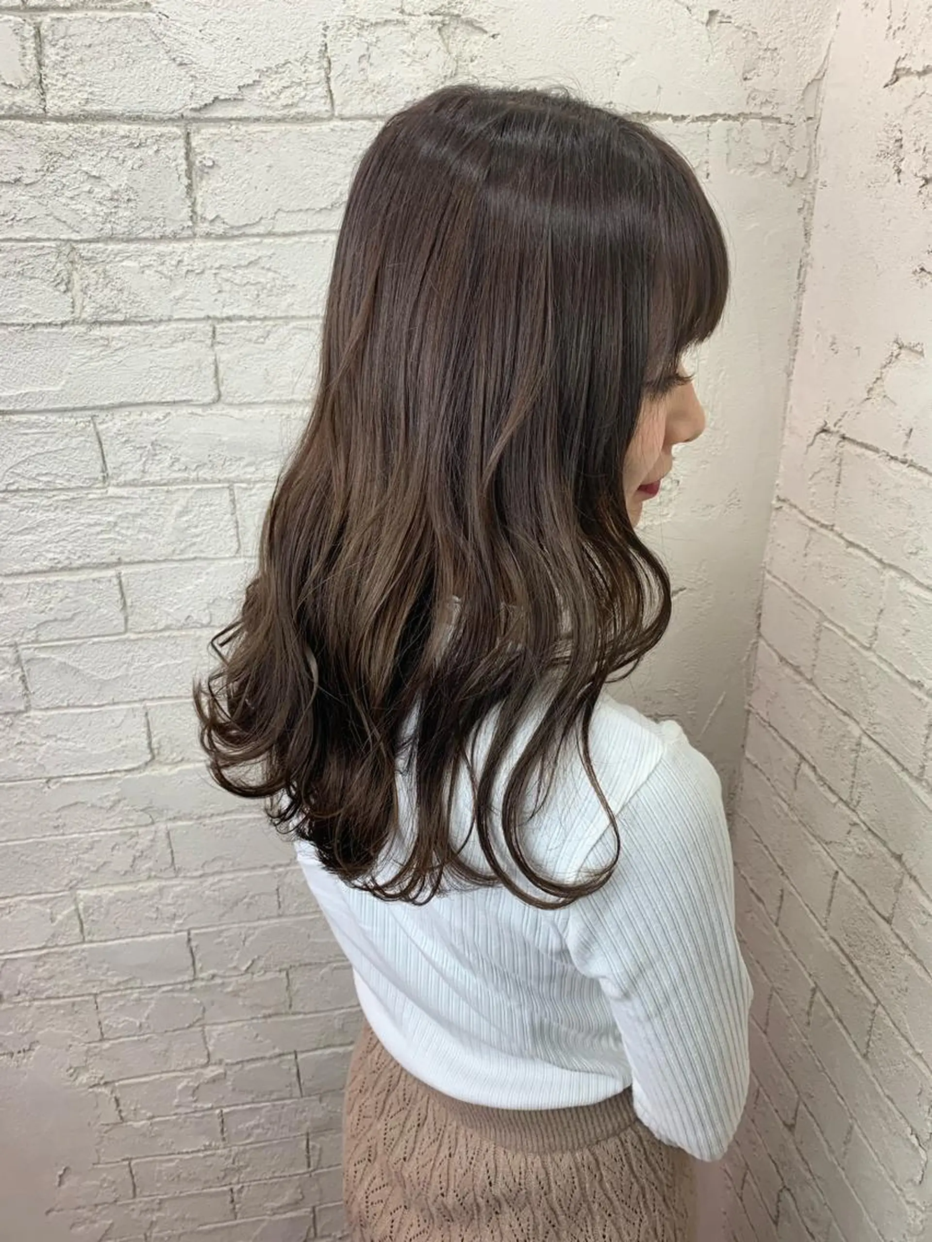 ロング カット ヘアカラー トリートメント someya 🥀のヘアスタイル
