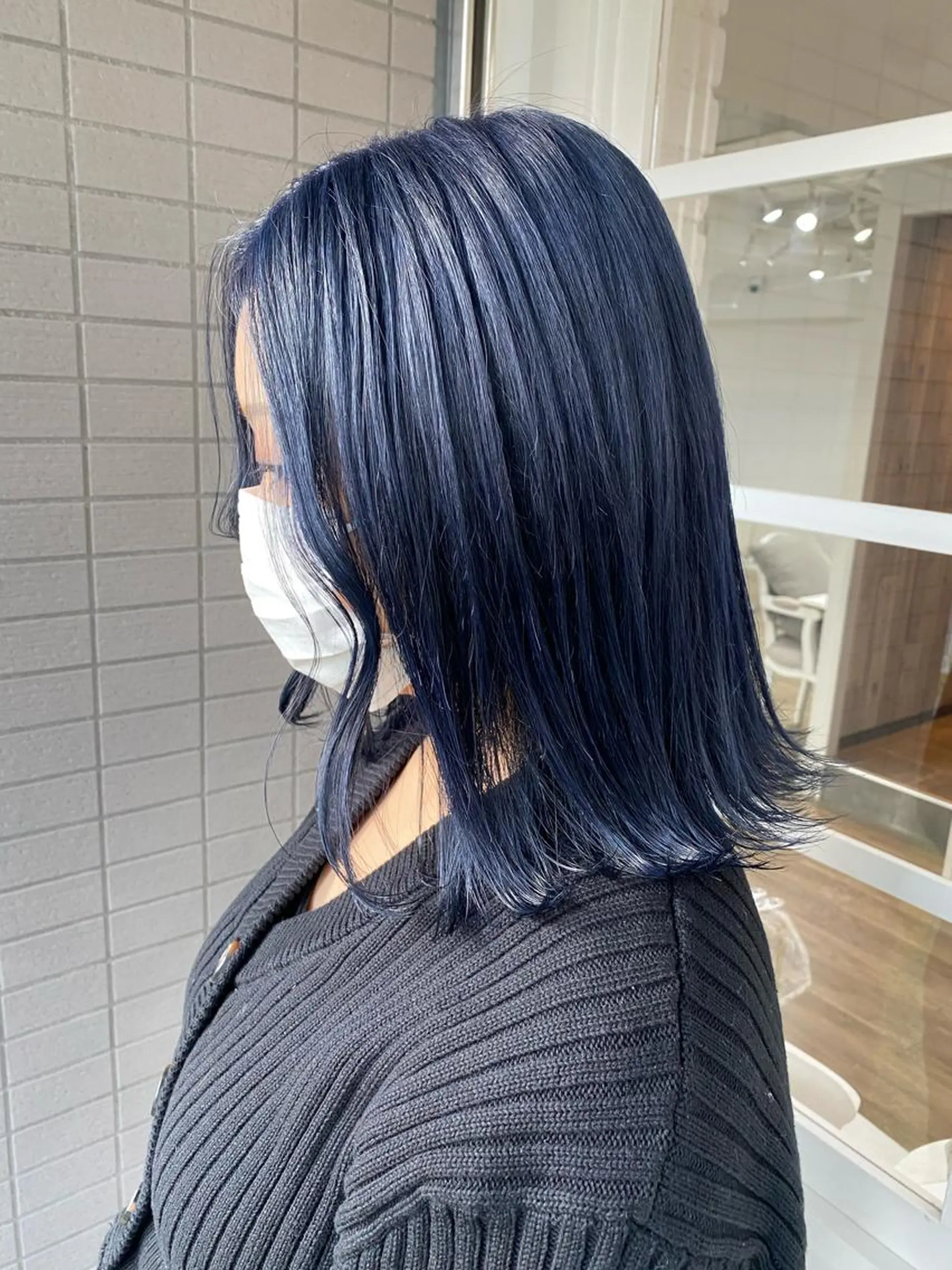 ミディアム カラー 韓国×髪質改善カラー 💎hinaのヘアスタイル