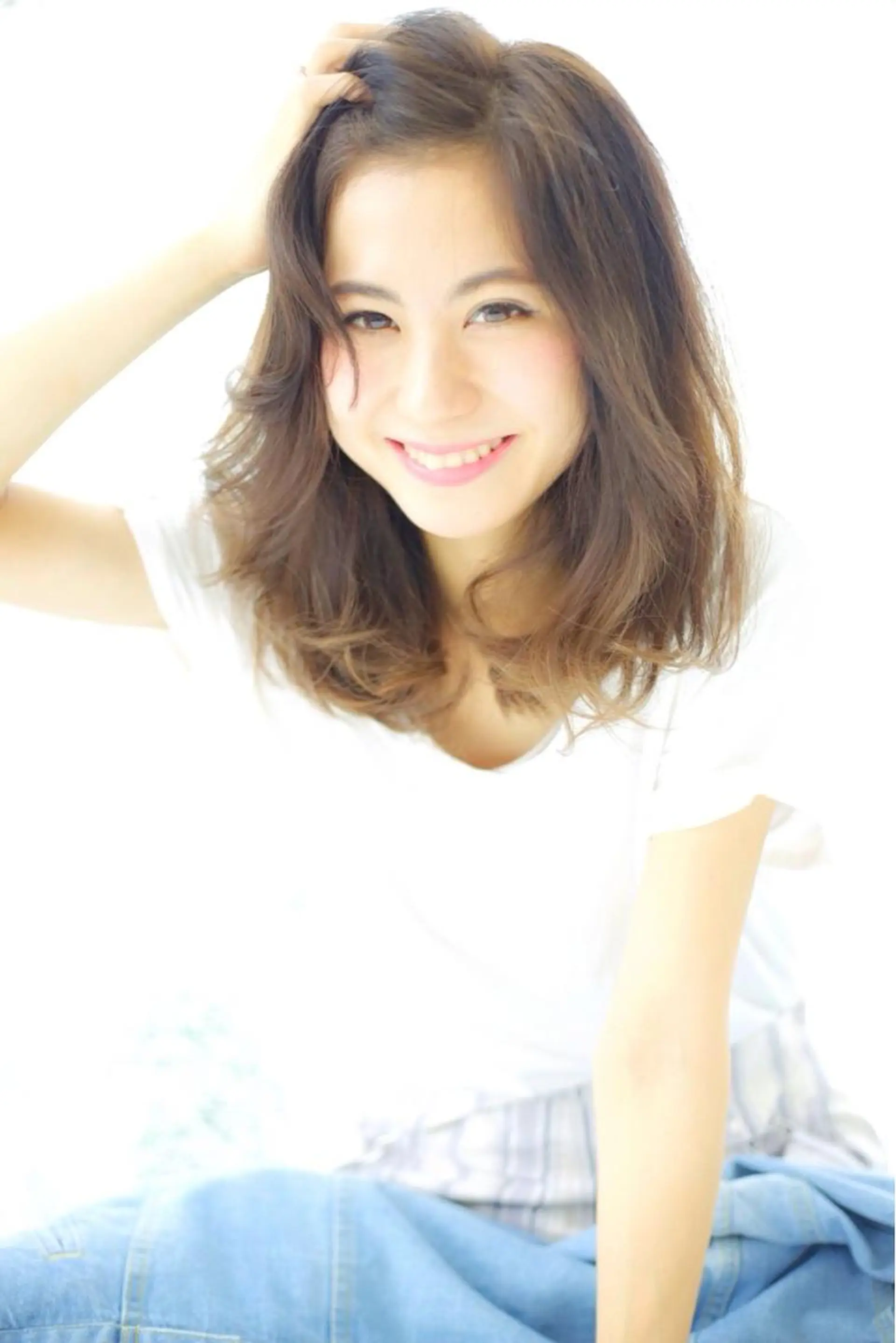 ミディアム Re:ta Hair 飯田淳平のヘアスタイル